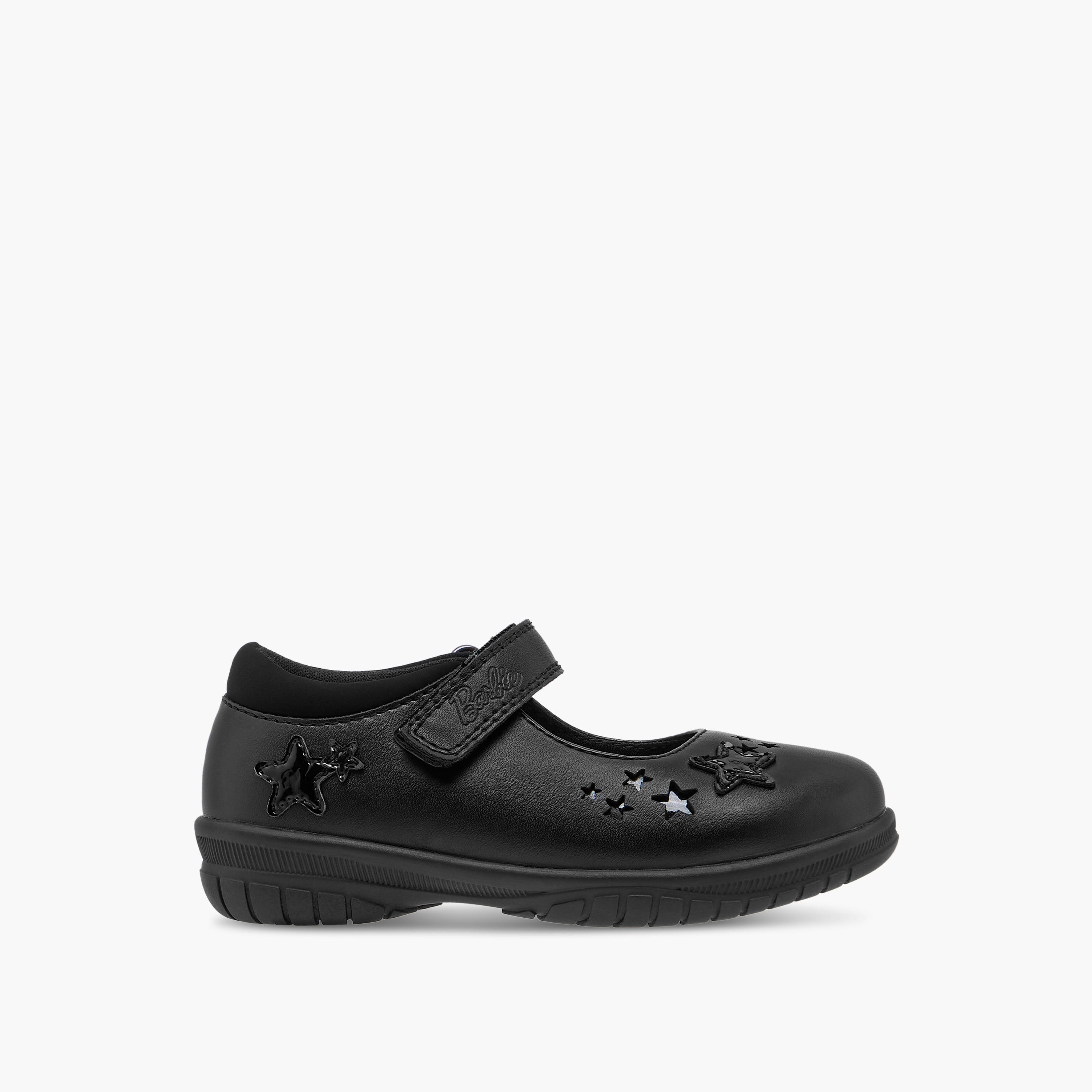 حذاء ماري جين مدرسي بتفاصيل نجمة وشريط إغلاق من باربي-girls-shoes-maryjanes-image-3