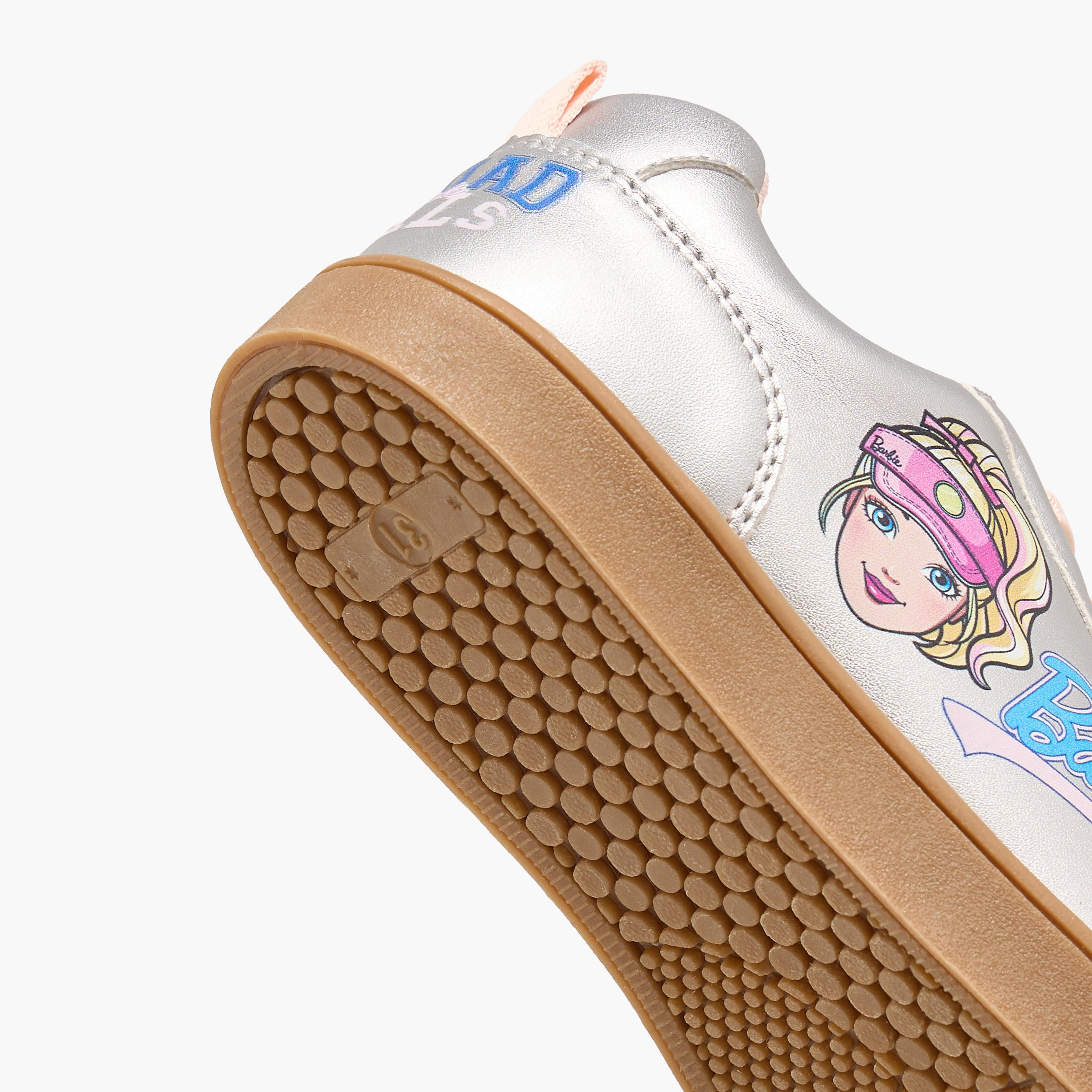حذاء سنيكرز برباط إغلاق وطبعات للبنات من باربي-girls-shoes-sneakers-image-8