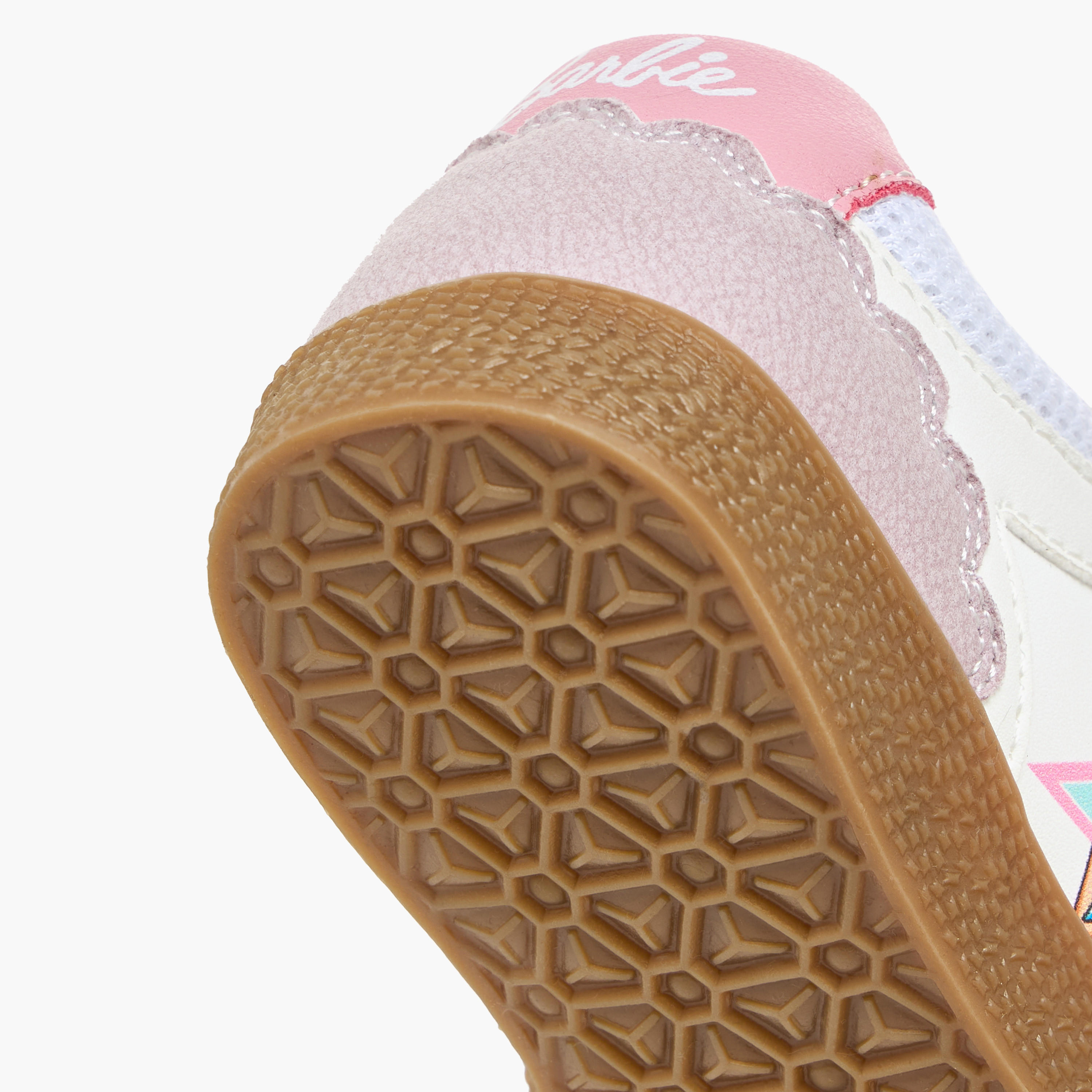 حذاء سنيكرز برقبة كاحل بشريط إغلاق لاصق للبنات من باربي-girls-shoes-sneakers-image-8