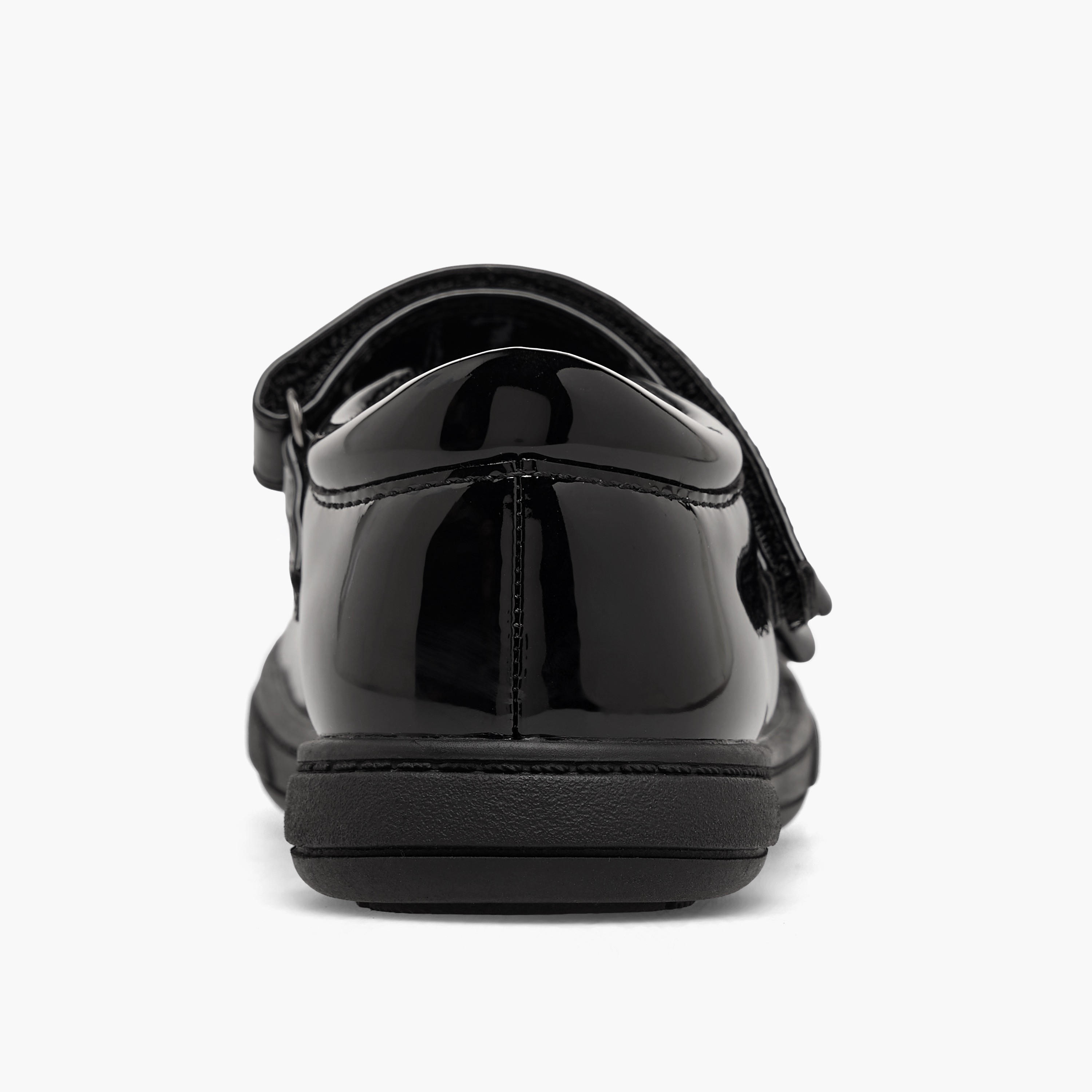 Juniors Girls Bow Accent Hook & Loop School Shoes-girls-shoes-schoolshoes-image-9