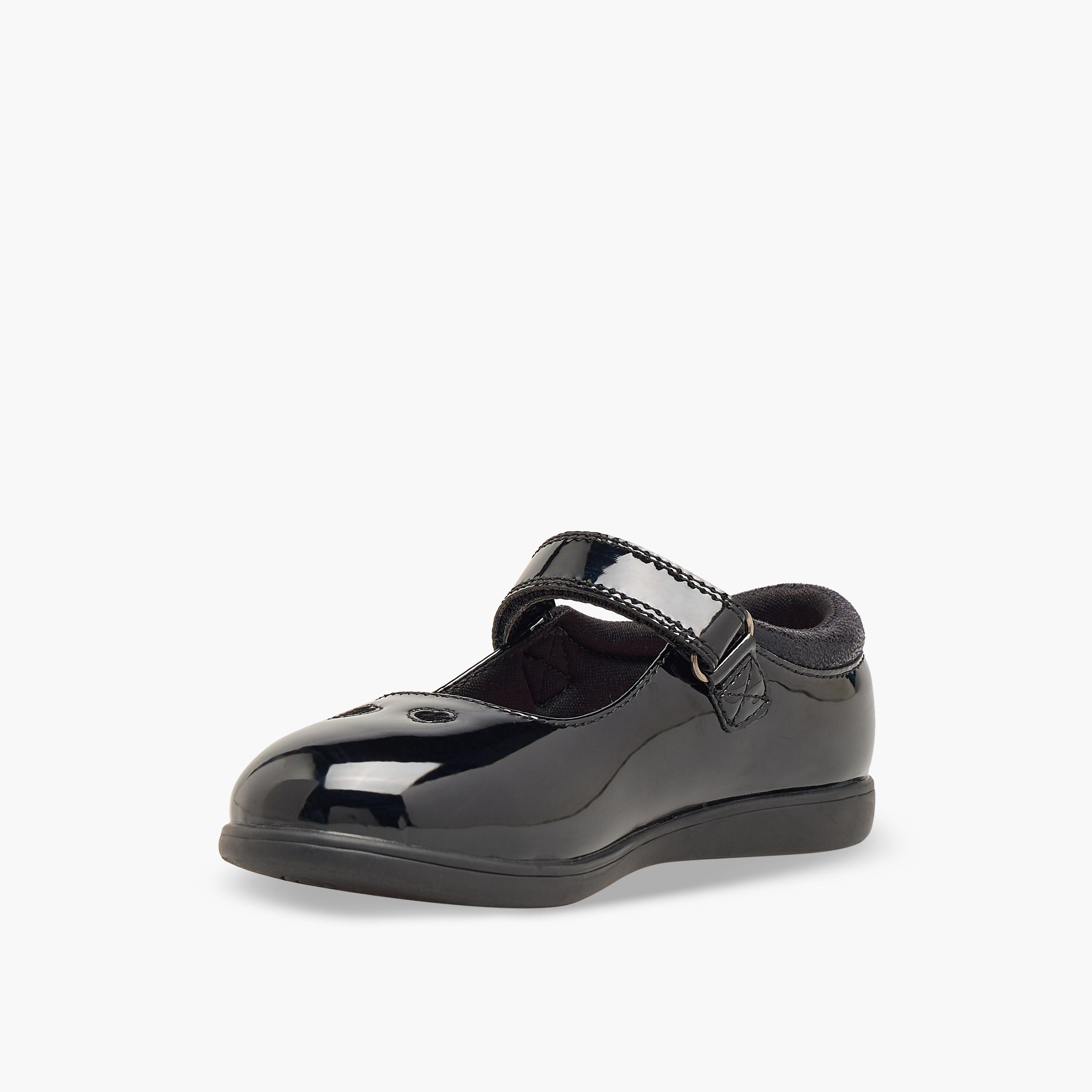 حذاء مدرسي بشريط إغلاق لاصق للبنات من باربي-girls-shoes-schoolshoes-image-5