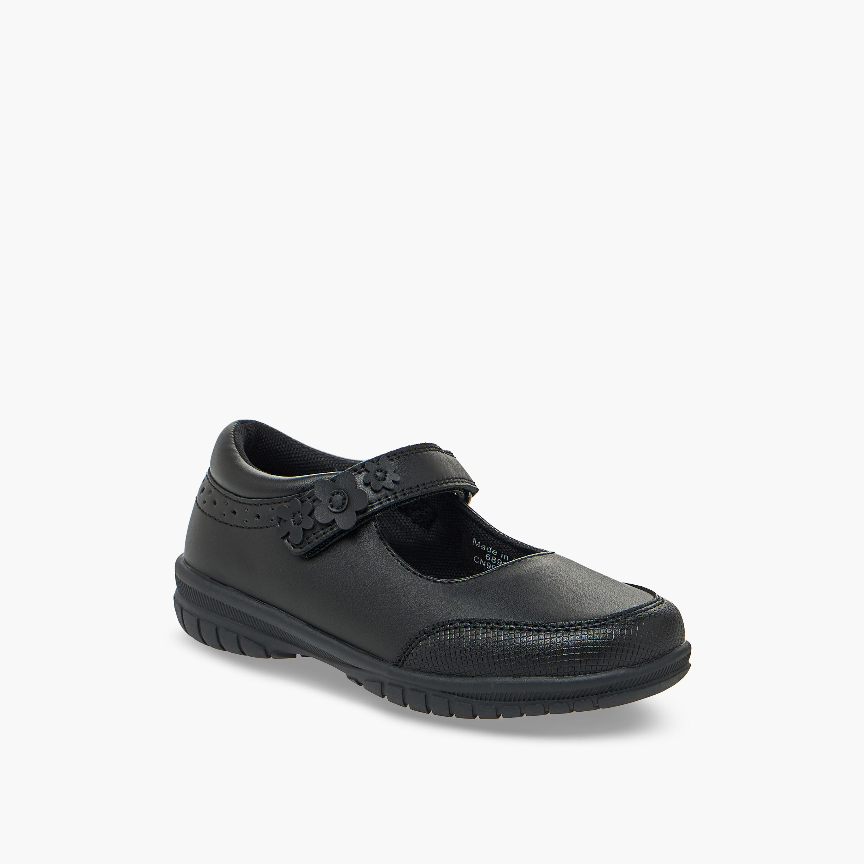 حذاء ماري جين باربي المدرسي المريح للبنات بشريط إغلاق لاصق-girls-shoes-maryjanes-image-3