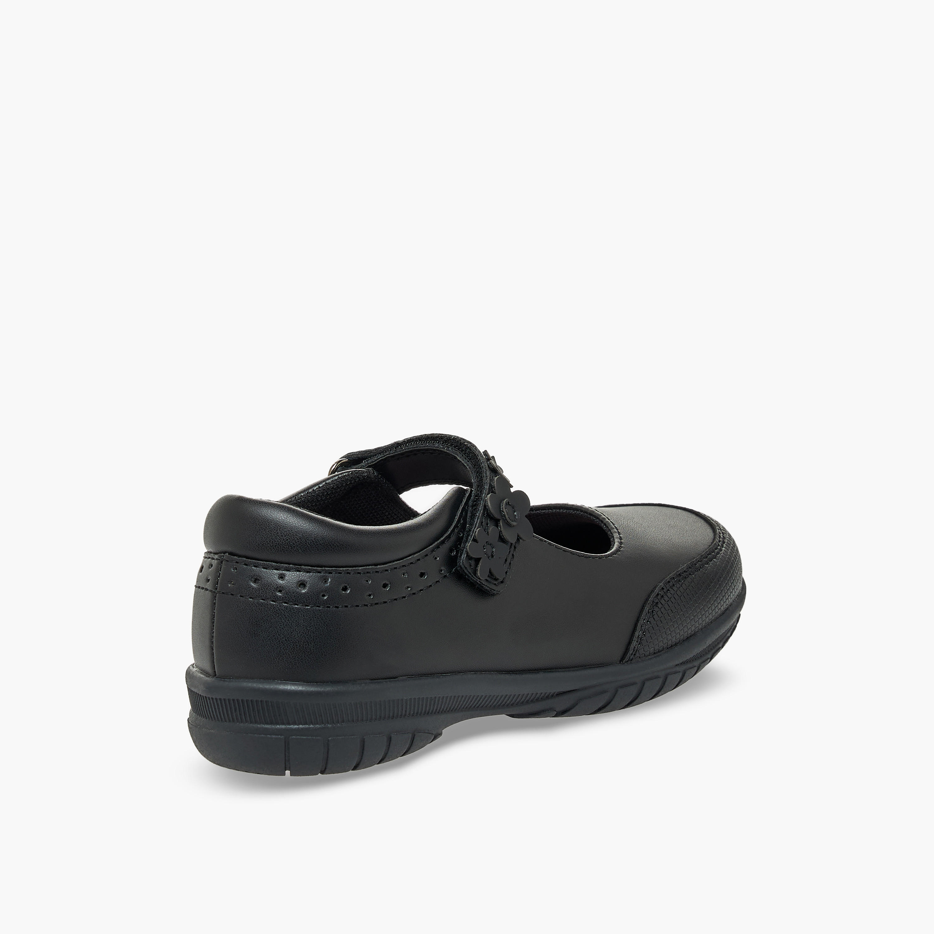 حذاء ماري جين باربي المدرسي المريح للبنات بشريط إغلاق لاصق-girls-shoes-maryjanes-image-6