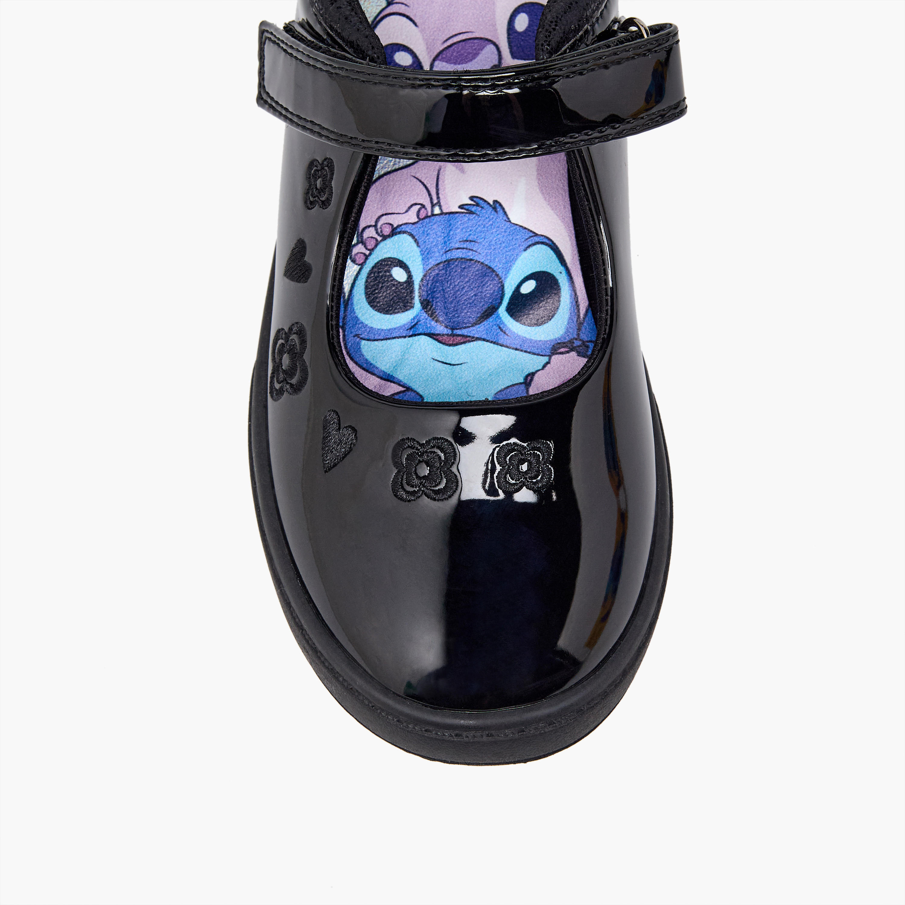 Disney Girls Stitch Mary Jane School Shoes-girls-shoes-maryjanes-image-7