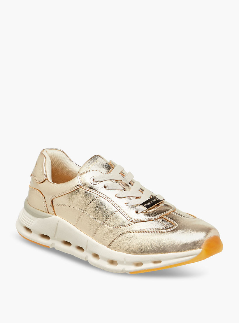 Paprika Panelled Sneakers with Lace-Up Closure-women-shoes-sneakers-image-2