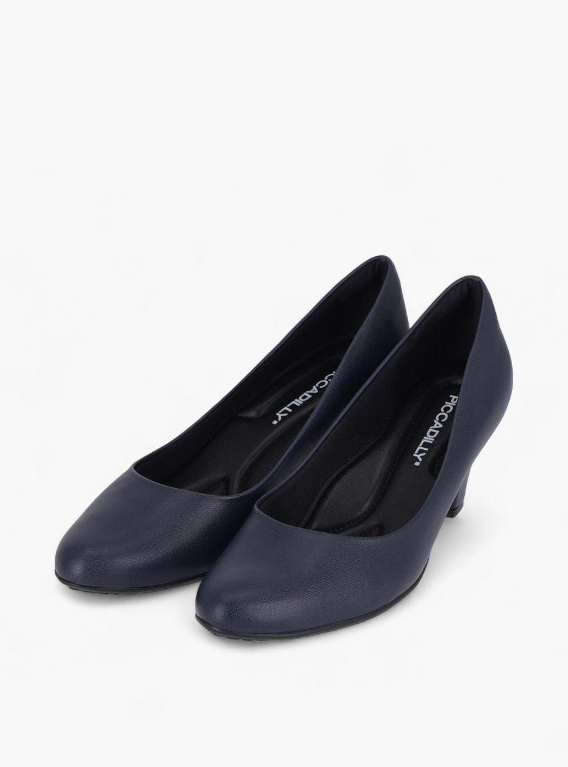 حذاء كلاسيكي سهل الارتداء بكعب سميك للنساء من بيكاديلي-women-shoes-heels-image-1