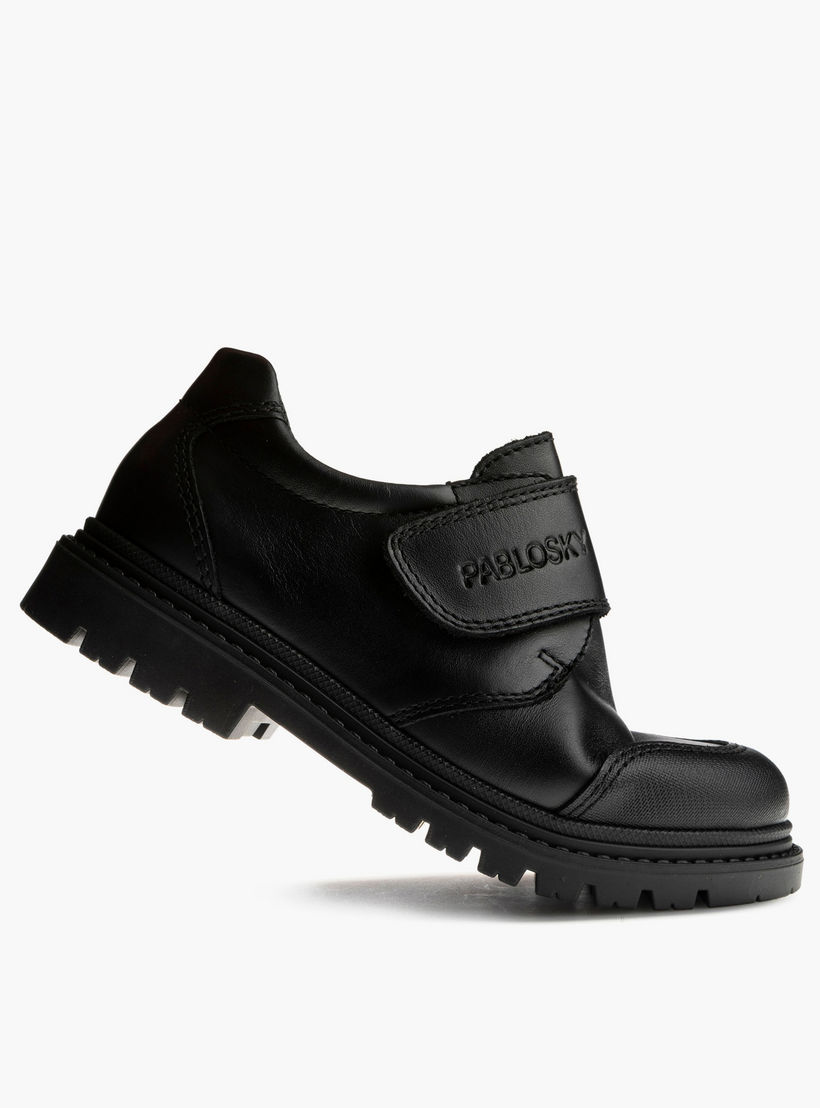 حذاء مدرسي جلد بشريط إغلاق لاصق للأولاد من بابلوسكي-boys-shoes-schoolshoes-image-4
