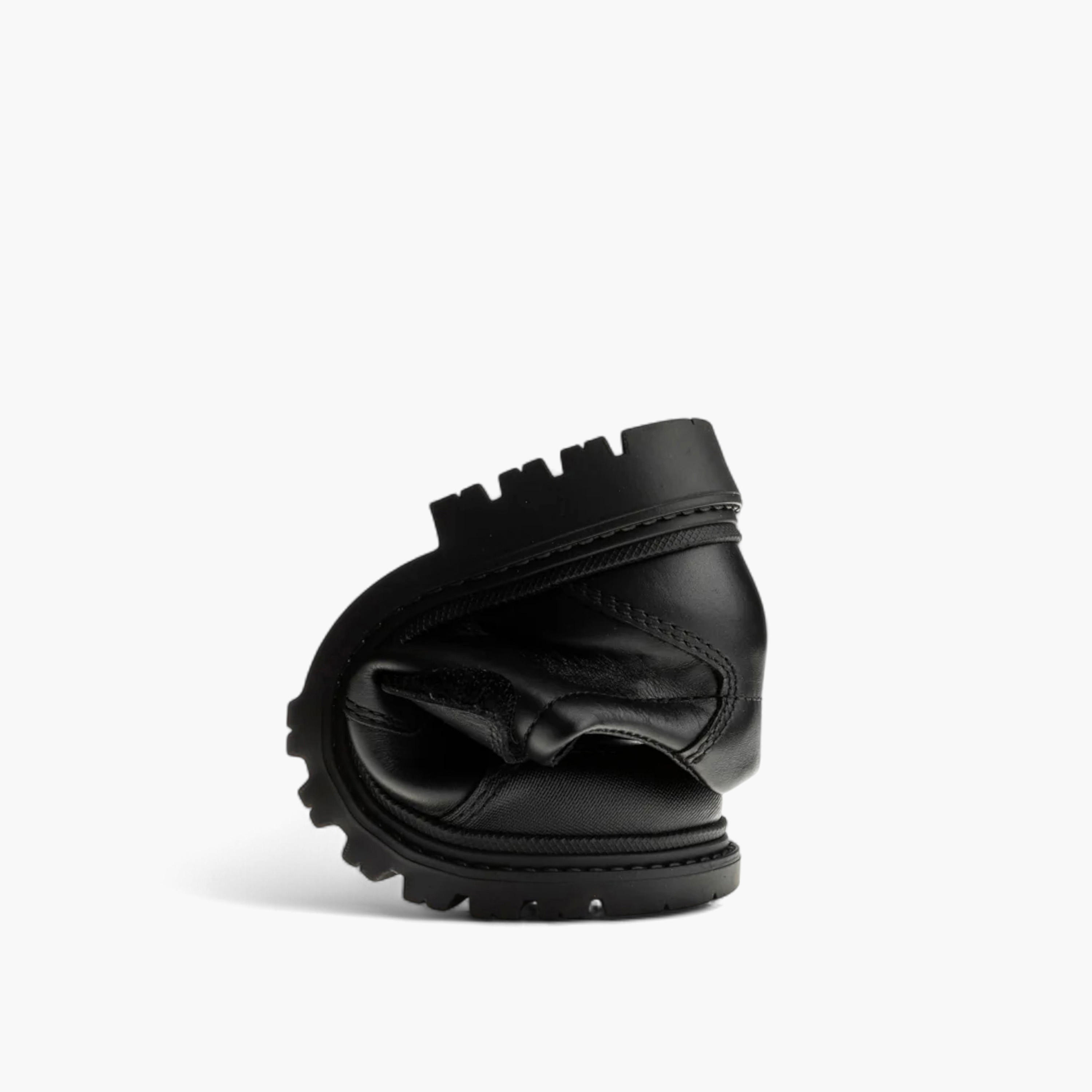 Pablosky Kids' Logo Embossed School Shoes with Hook and Loop Closure - 728410-boys-shoes-schoolshoes-image-5