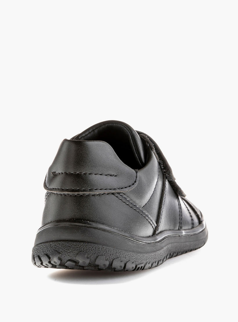 Pablosky Kids' Panelled School Shoes with Hook and Loop Closure - 732015-J-boys-shoes-schoolshoes-image-3