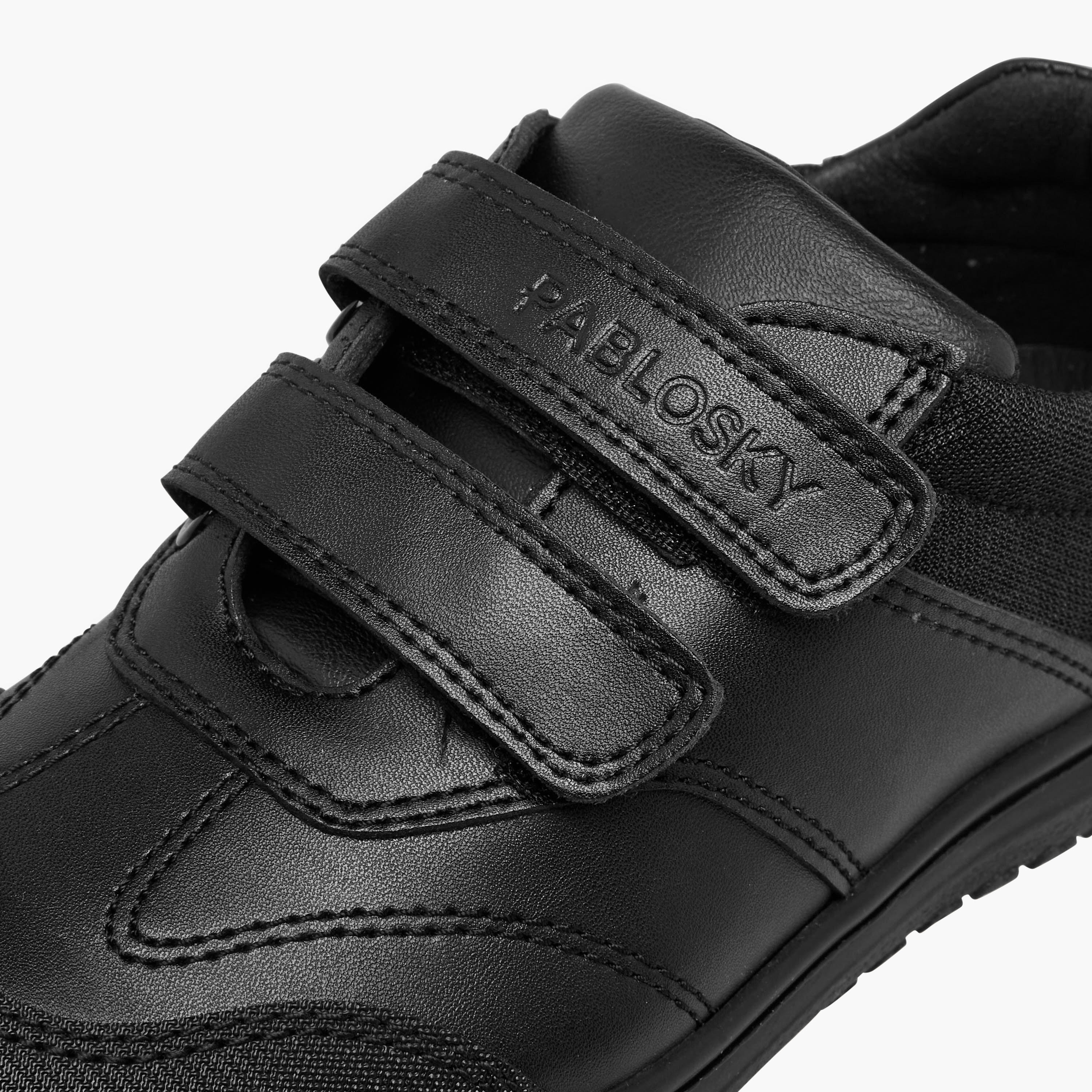 Pablosky Boys' Hook and Loop School Shoes-boys-shoes-schoolshoes-image-4