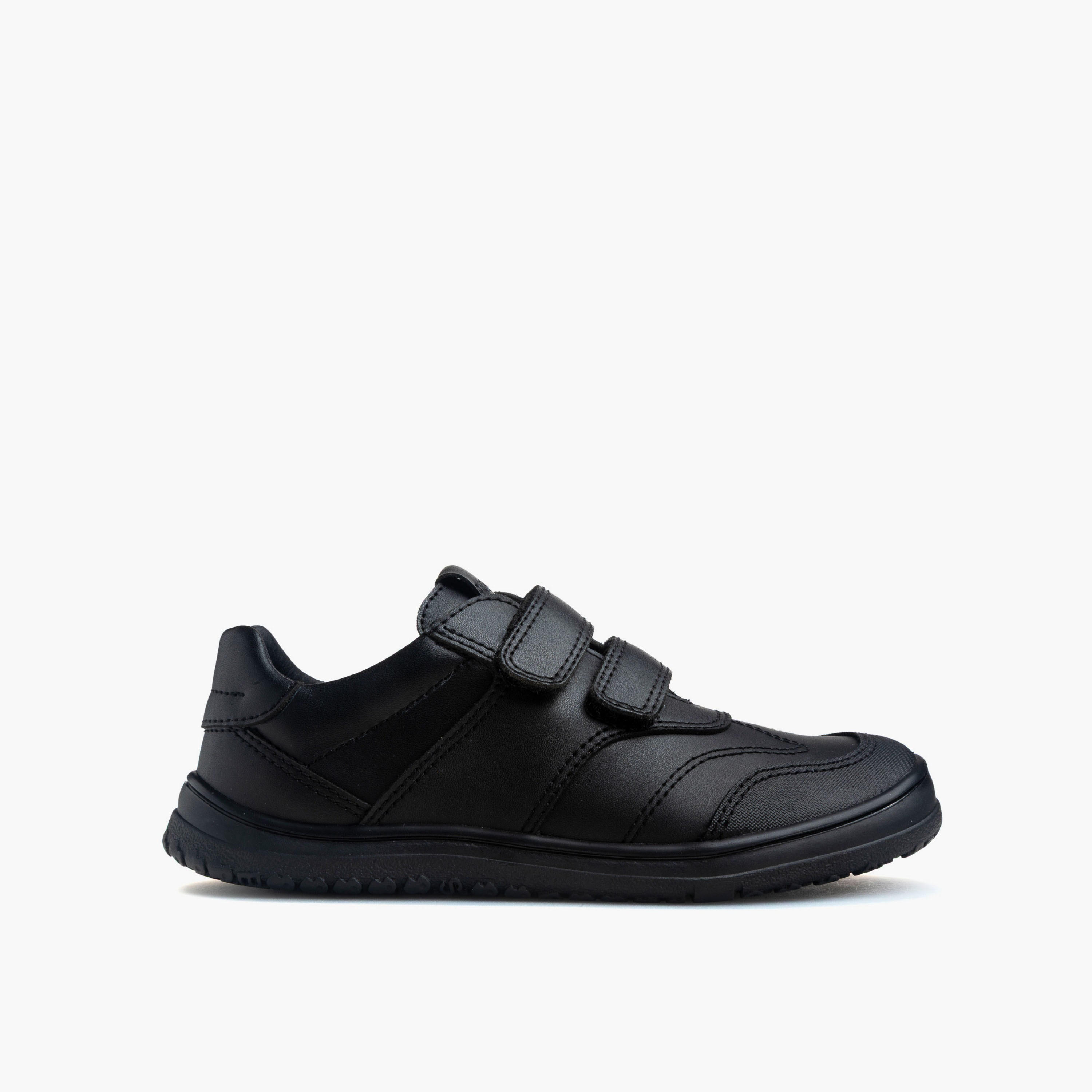 Pablosky Boys Leather Hook & Loop School Shoes-boys-shoes-schoolshoes-image-1