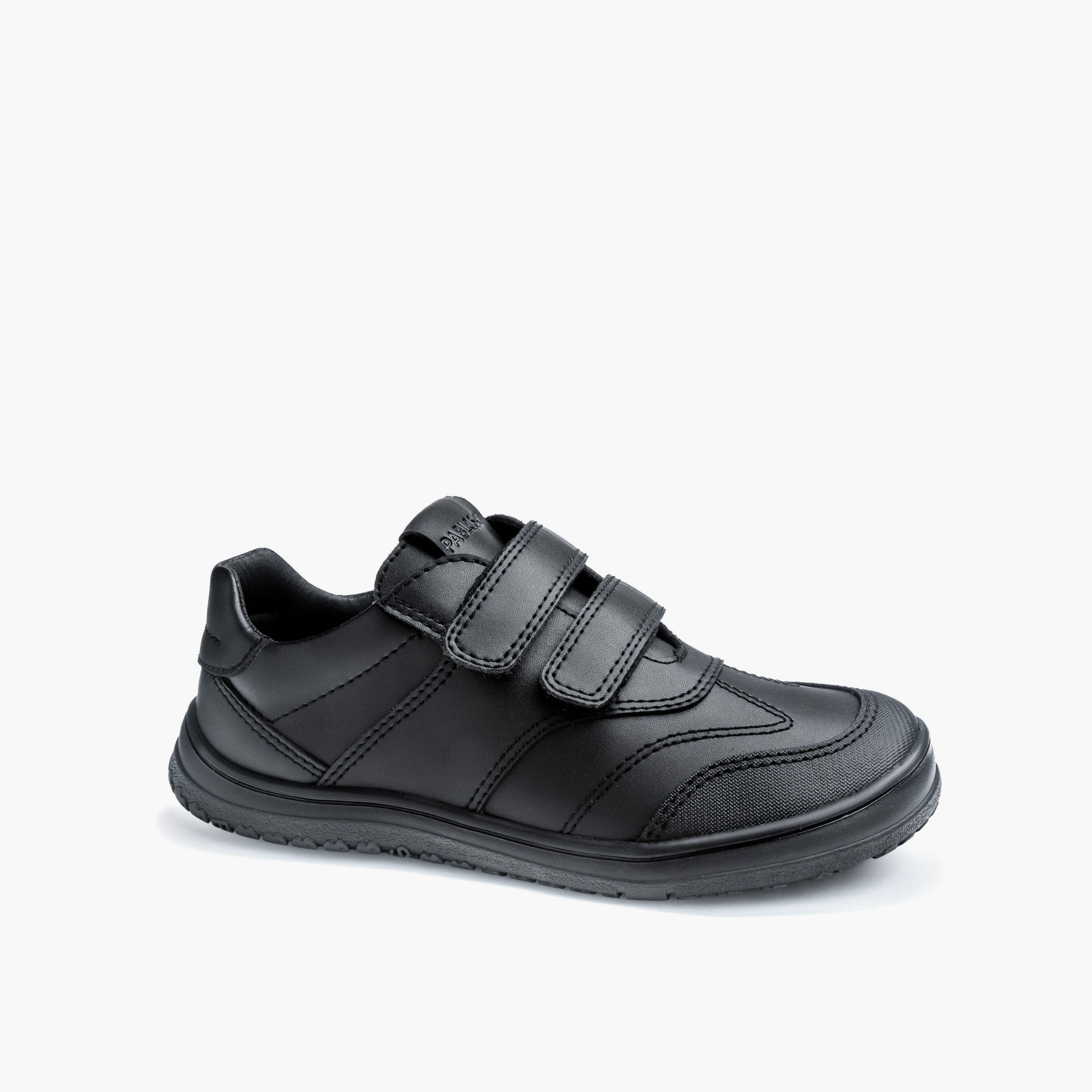 Pablosky Boys Leather Hook & Loop School Shoes-boys-shoes-schoolshoes-image-7