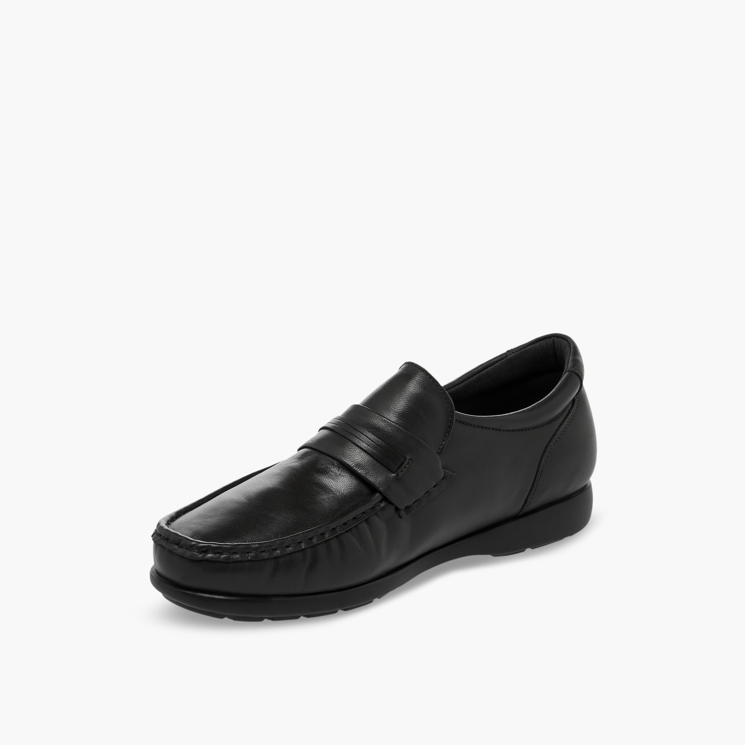 Pinosos Men Genuine Leather Slip-On Loafers-men-shoes-formalshoes-image-4