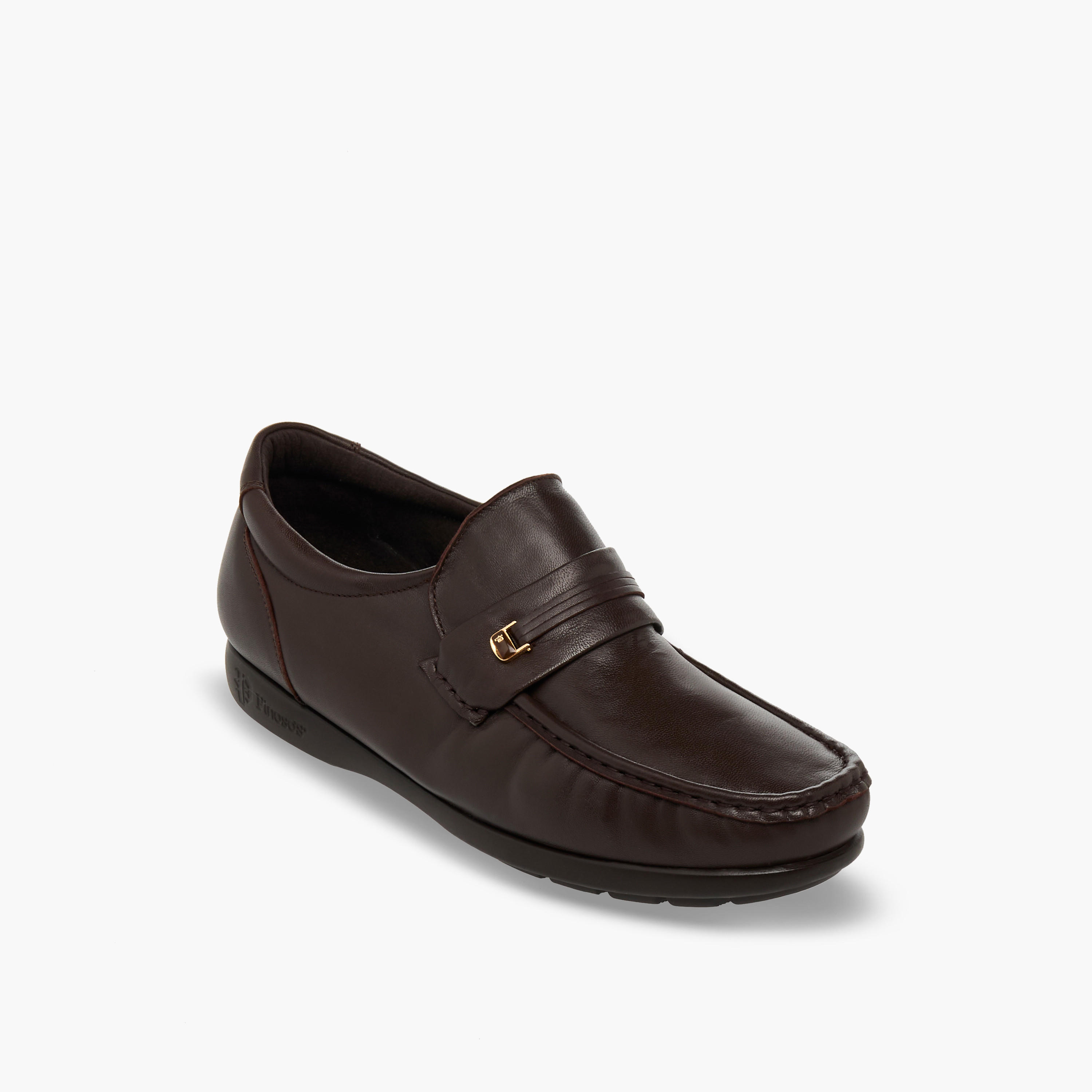 Pinosos Men Genuine Leather Slip-On Loafers-men-shoes-formalshoes-image-2
