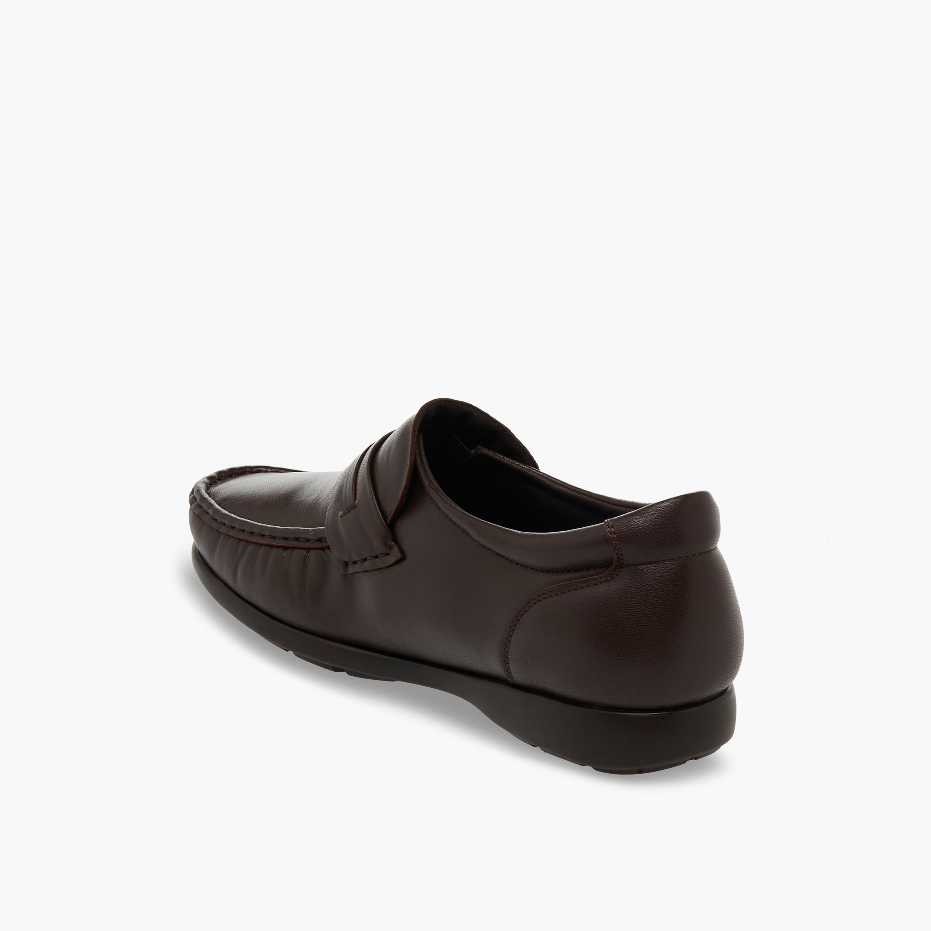 Pinosos Men Genuine Leather Slip-On Loafers-men-shoes-formalshoes-image-5