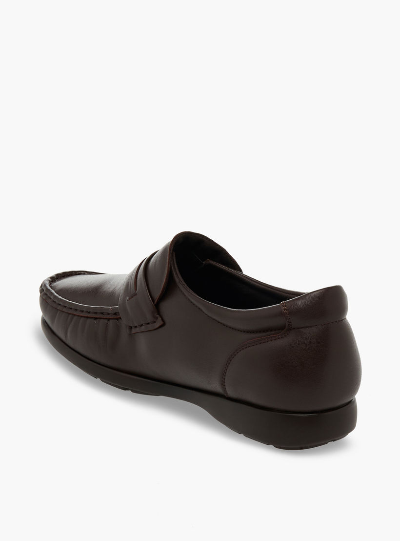 Pinosos Men Genuine Leather Slip-On Loafers-men-shoes-formalshoes-image-5
