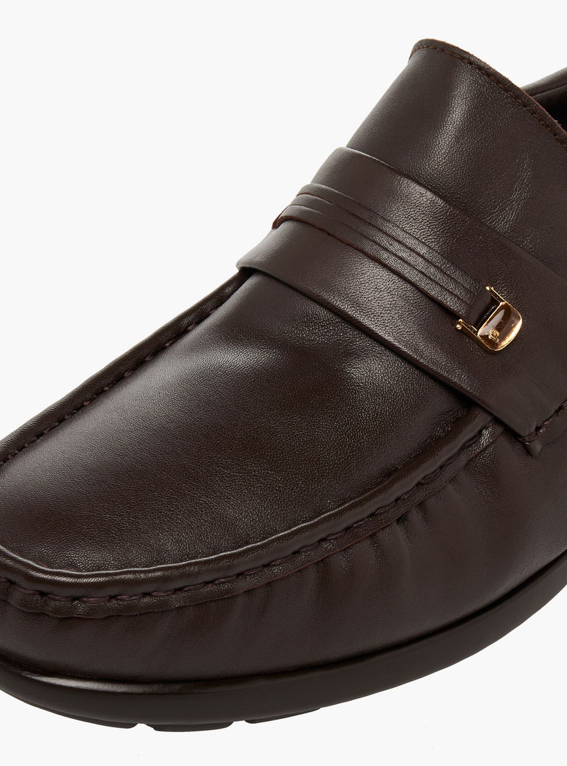 Pinosos Men Genuine Leather Slip-On Loafers-men-shoes-formalshoes-image-7
