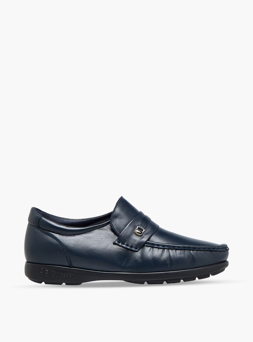 Pinosos Men Genuine Leather Slip-On Loafers-men-shoes-formalshoes-image-3
