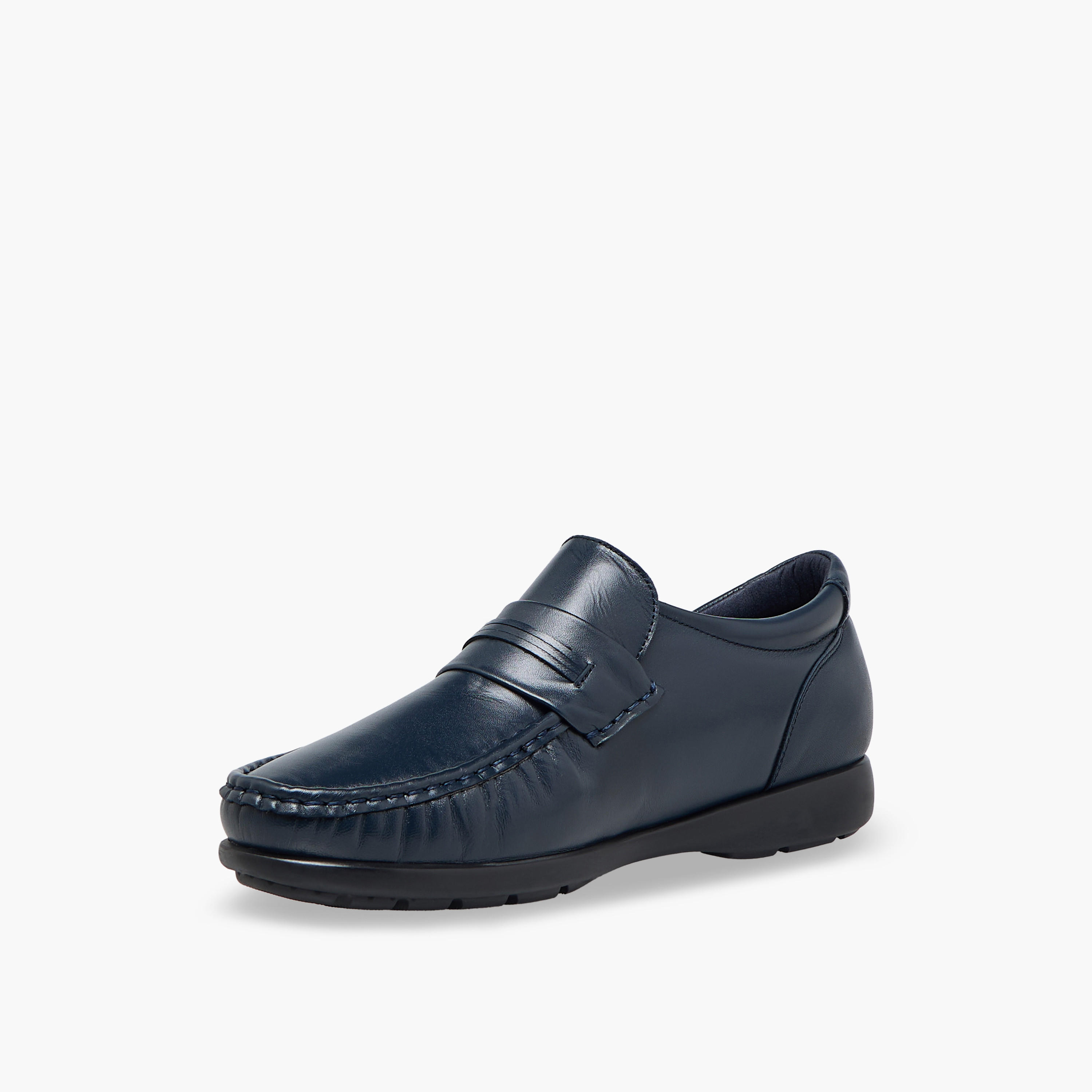 Pinosos Men Genuine Leather Slip-On Loafers-men-shoes-formalshoes-image-4