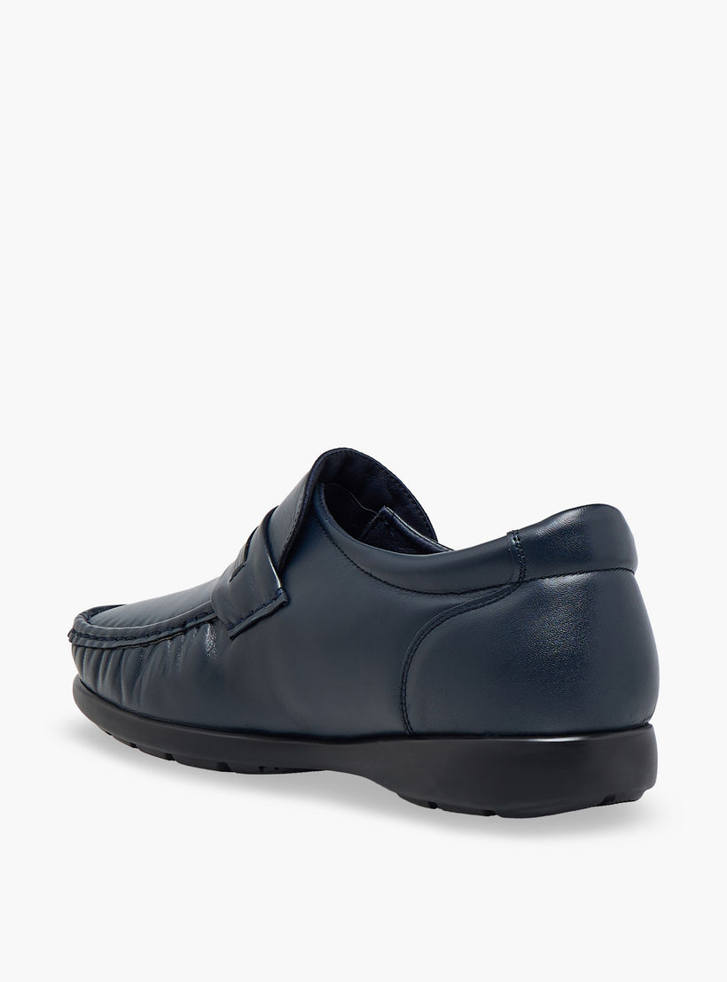 Pinosos Men Genuine Leather Slip-On Loafers-men-shoes-formalshoes-image-5