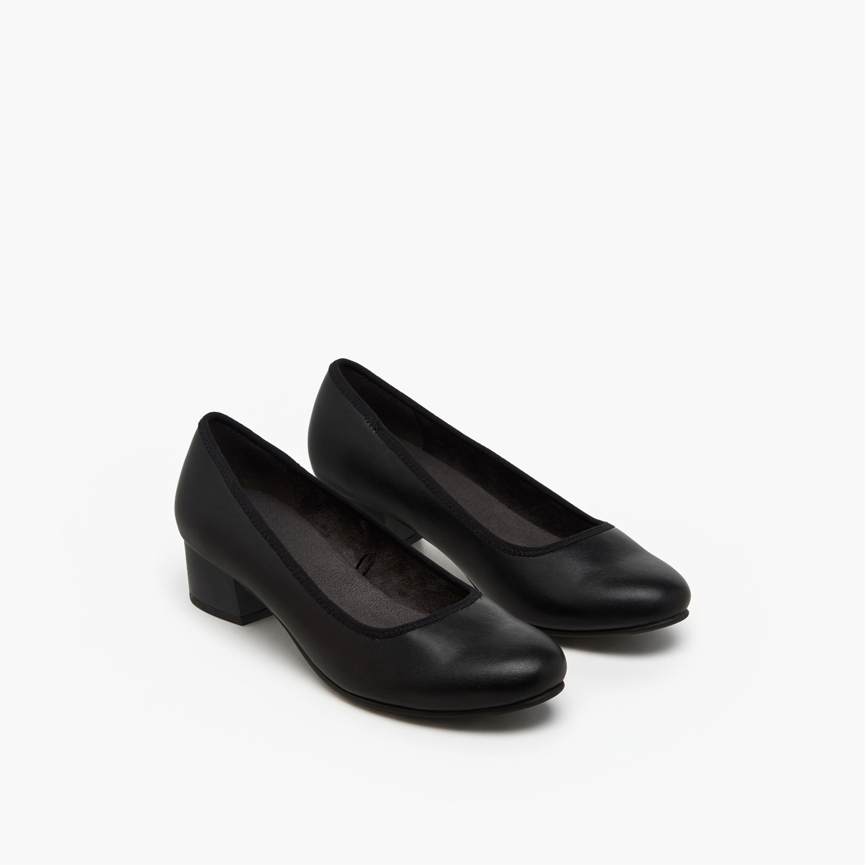 Le Confort Women Block Heel Pumps-women-shoes-sandals-heeled-image-1