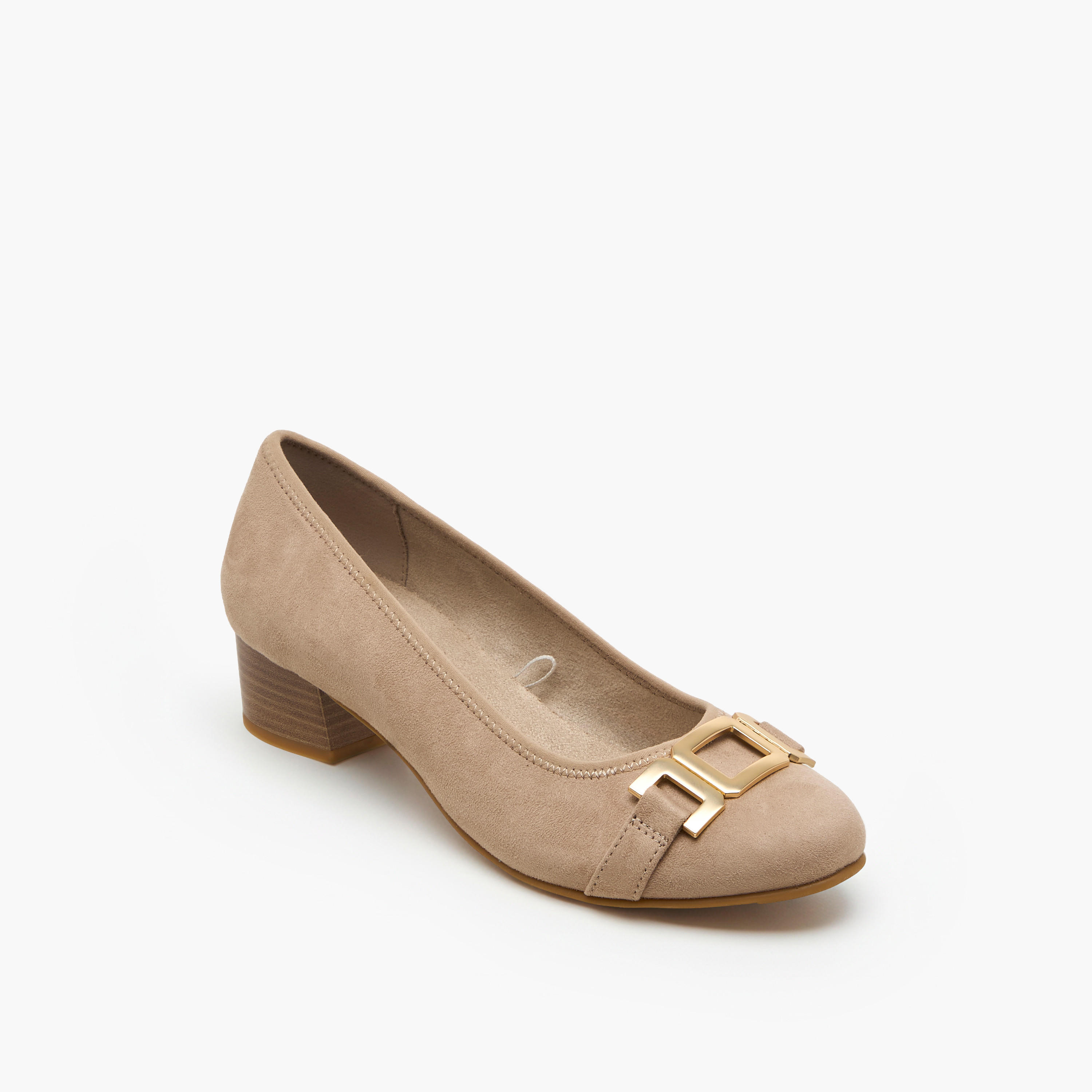 حذاء بومب بكعب سميك للنساء من لو كونفورت-women-shoes-sandals-heeled-image-2
