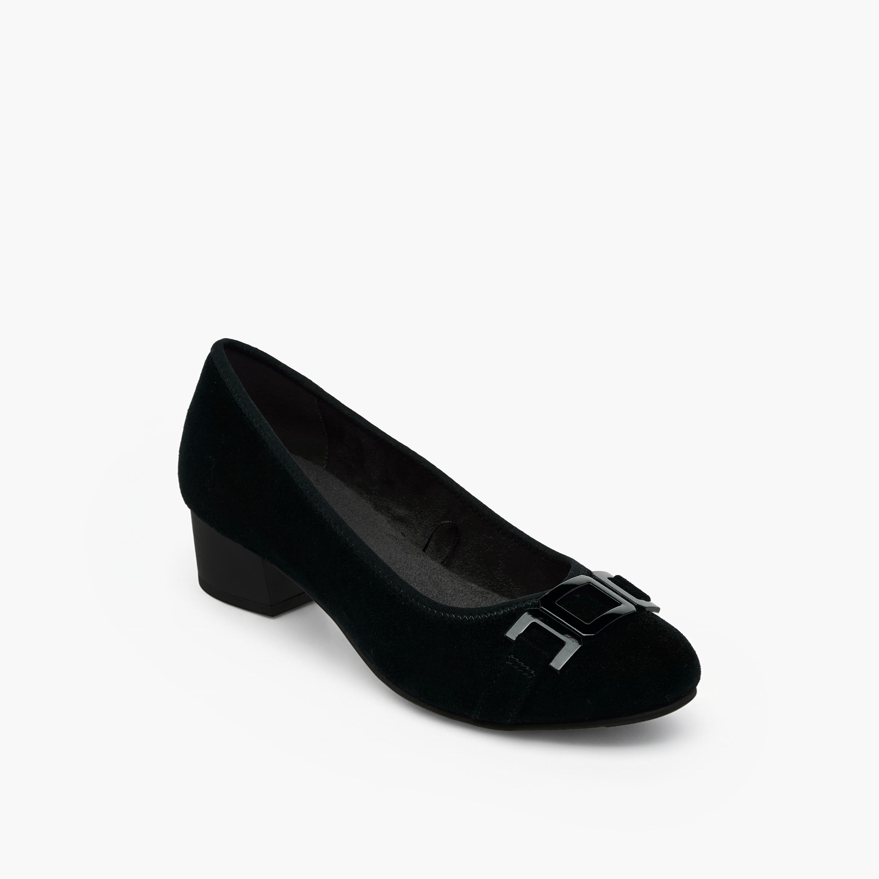 Le Confort Women Block Heel Pumps-women-shoes-sandals-heeled-image-2