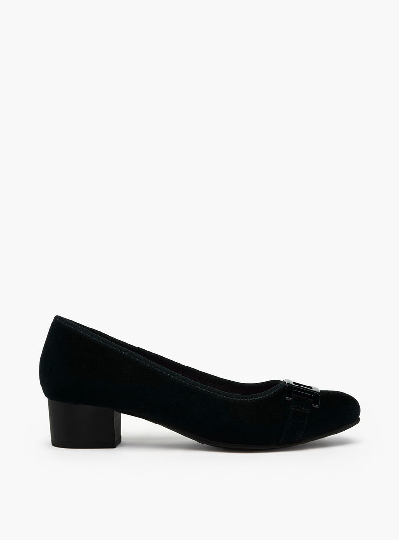 Le Confort Women Block Heel Pumps-women-shoes-sandals-heeled-image-3