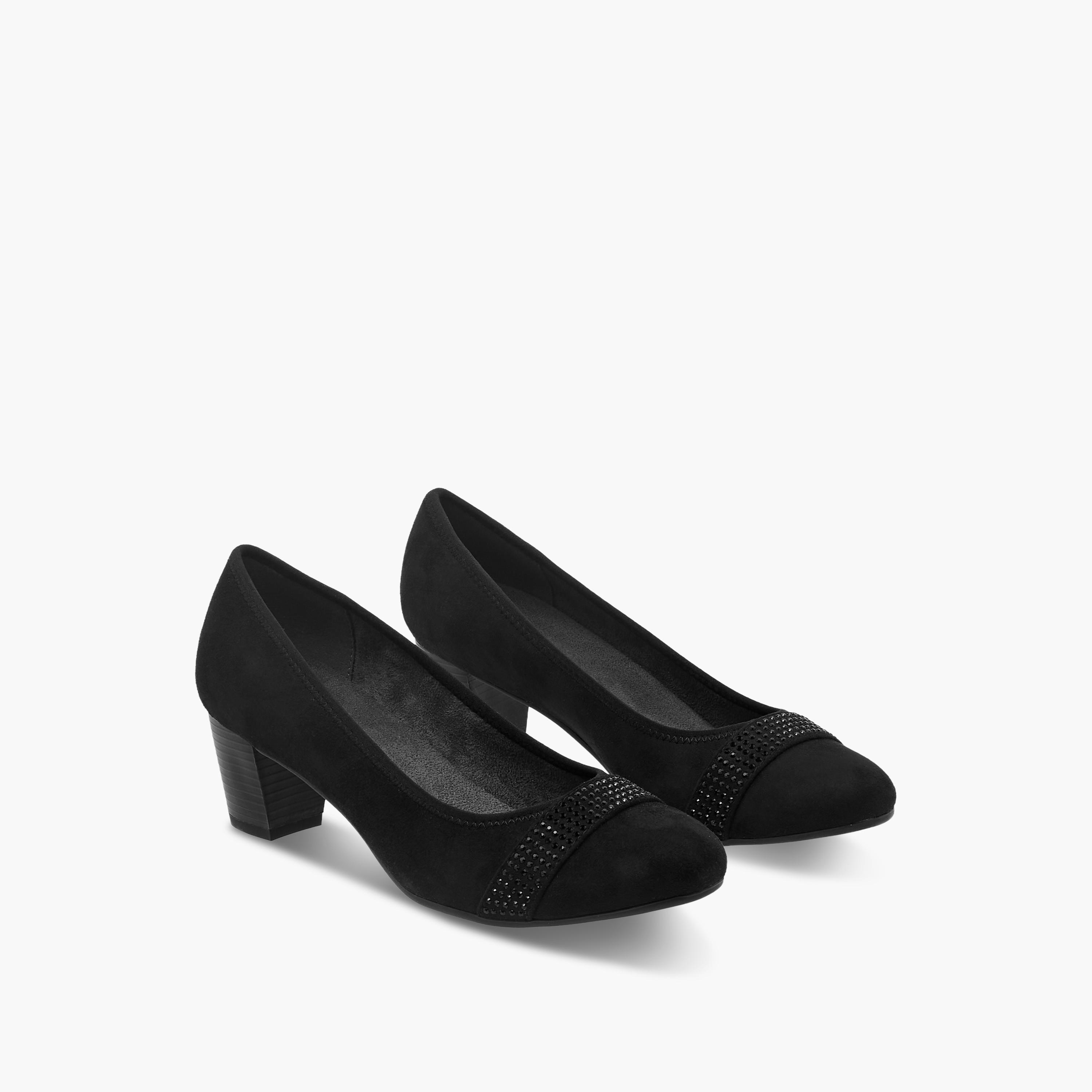 حذاء كلاسيكي بكعب عريض للنساء من لو كونفورت-women-shoes-sandals-heeled-image-1