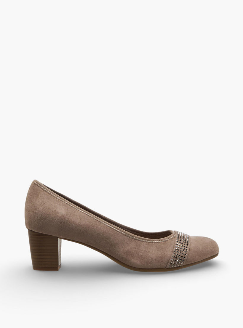 Le Confort Women Block Heel Pumps-women-shoes-sandals-heeled-image-3