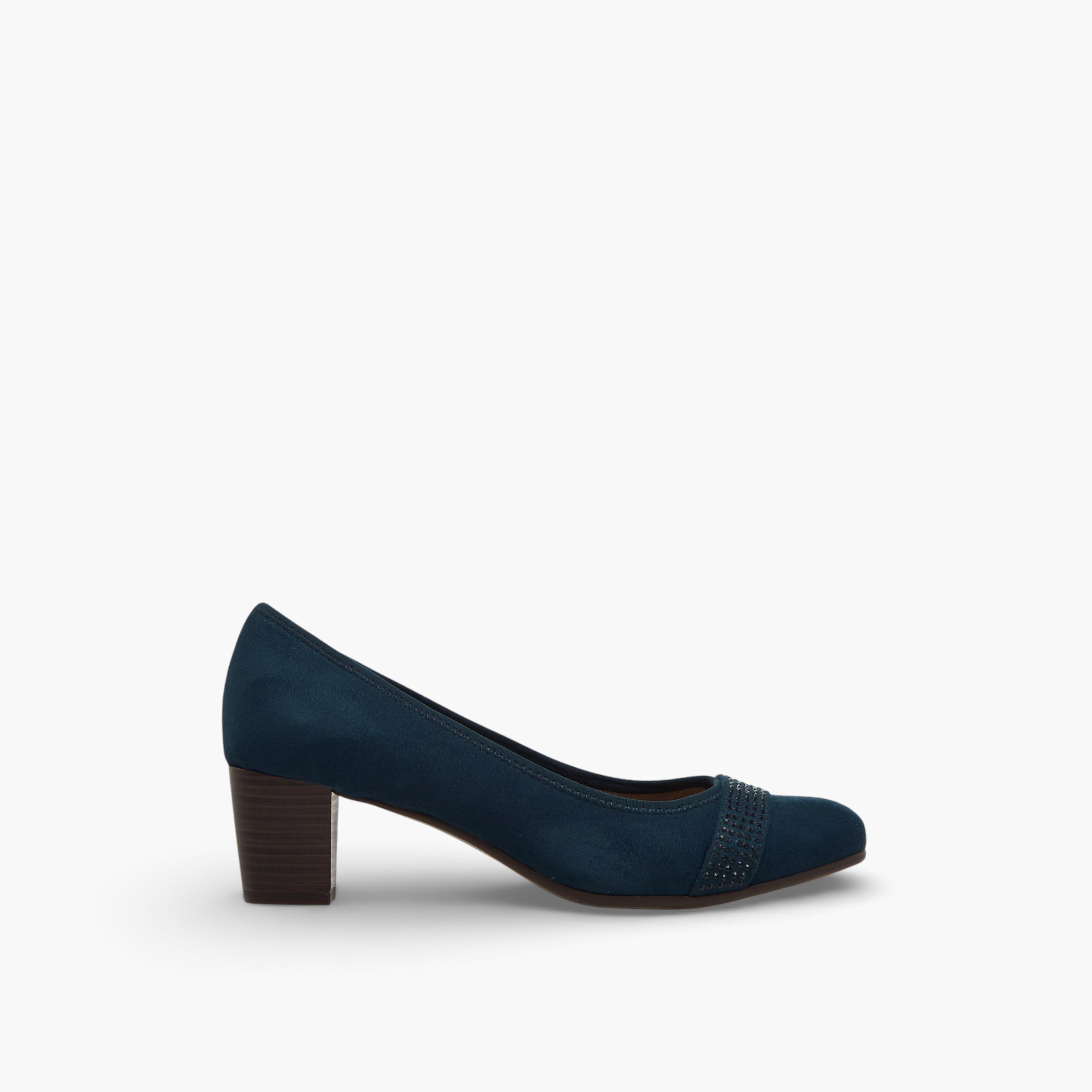 حذاء كلاسيكي بكعب عريض للنساء من لو كونفورت-women-shoes-sandals-heeled-image-3