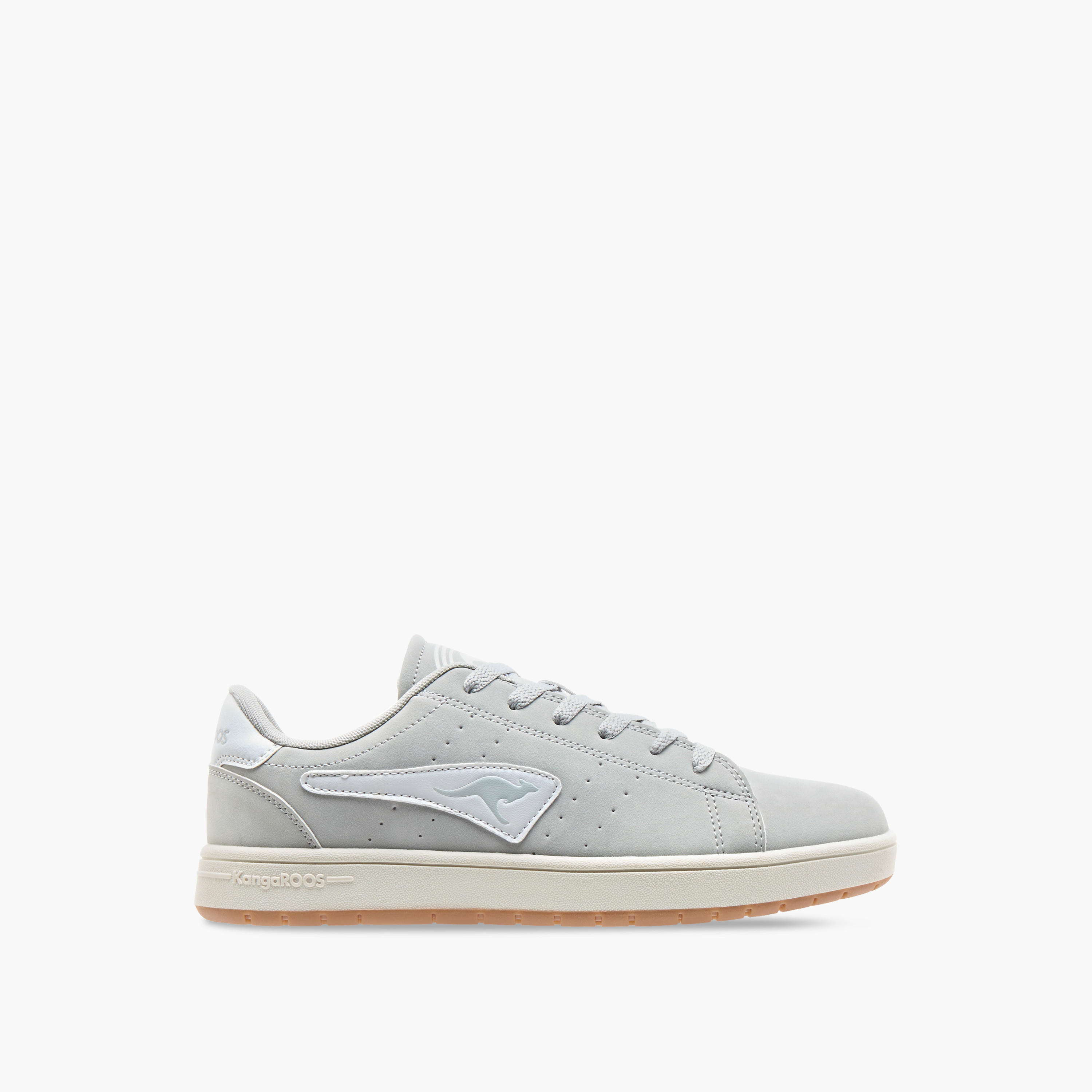 حذاء سنيكرز برباط وتفاصيل شعار للنساء من كانجاروس-women-shoes-sneakers-image-3