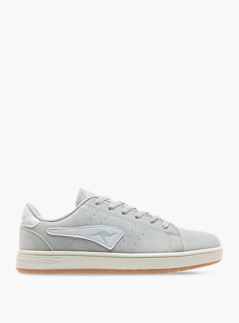 حذاء سنيكرز برباط وتفاصيل شعار للنساء من كانجاروس-women-shoes-sneakers-image-3