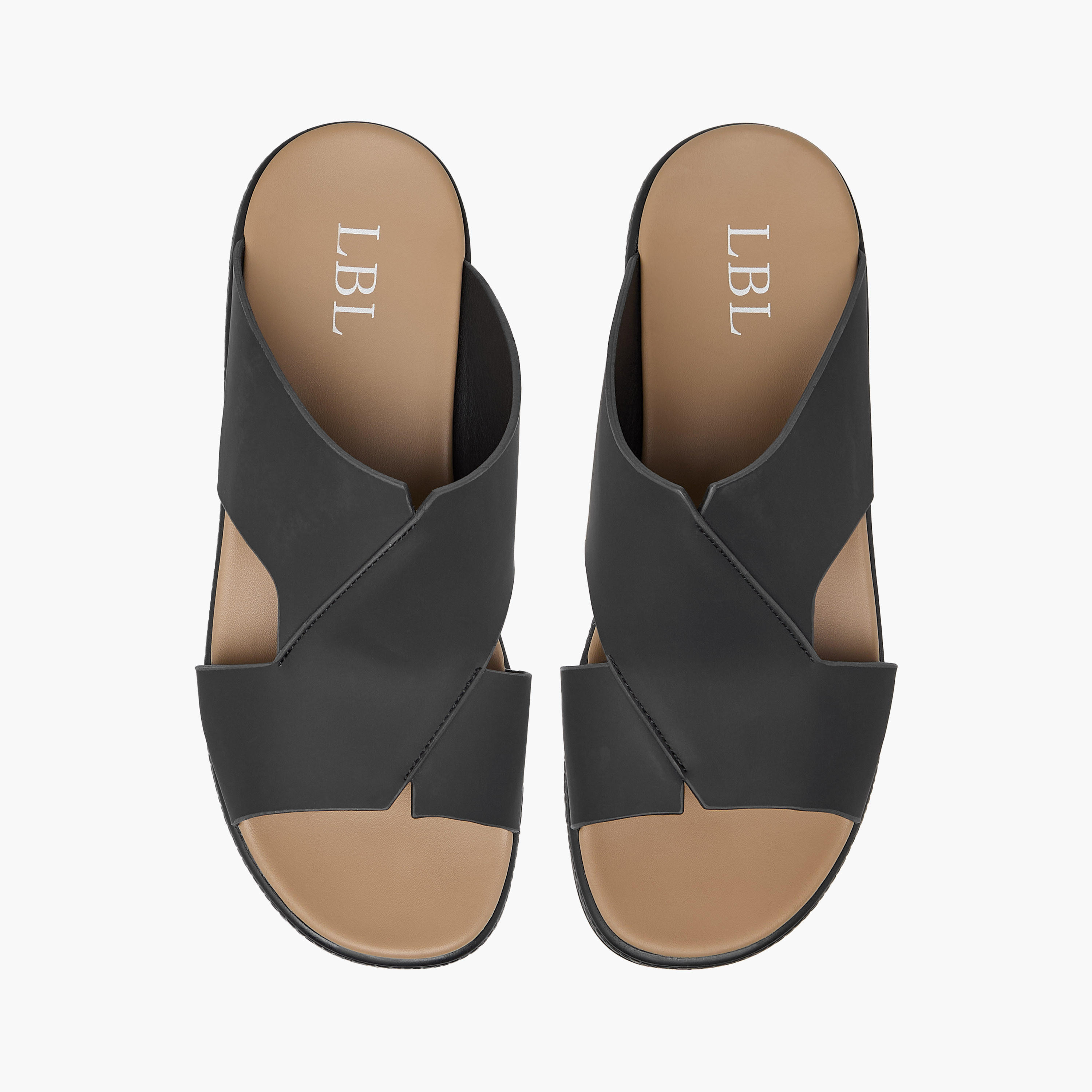 صندل سهل الارتداء مفرغ من أل بي أل من شو إكسبريس-men-shoes-sandals-image-1