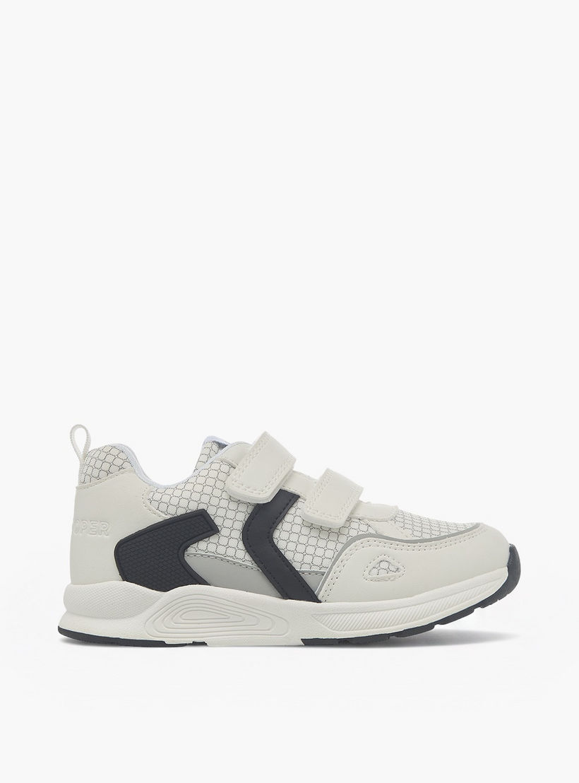 حذاء سنيكرز بارز الملمس بشريط إغلاق من جونيورز-boys-shoes-sneakers-image-3