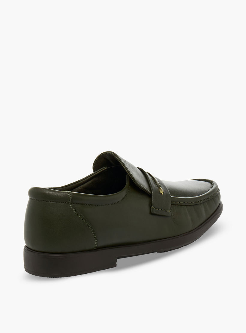Pinosos Men Genuine Leather Slip-On Loafers-men-shoes-formalshoes-image-4