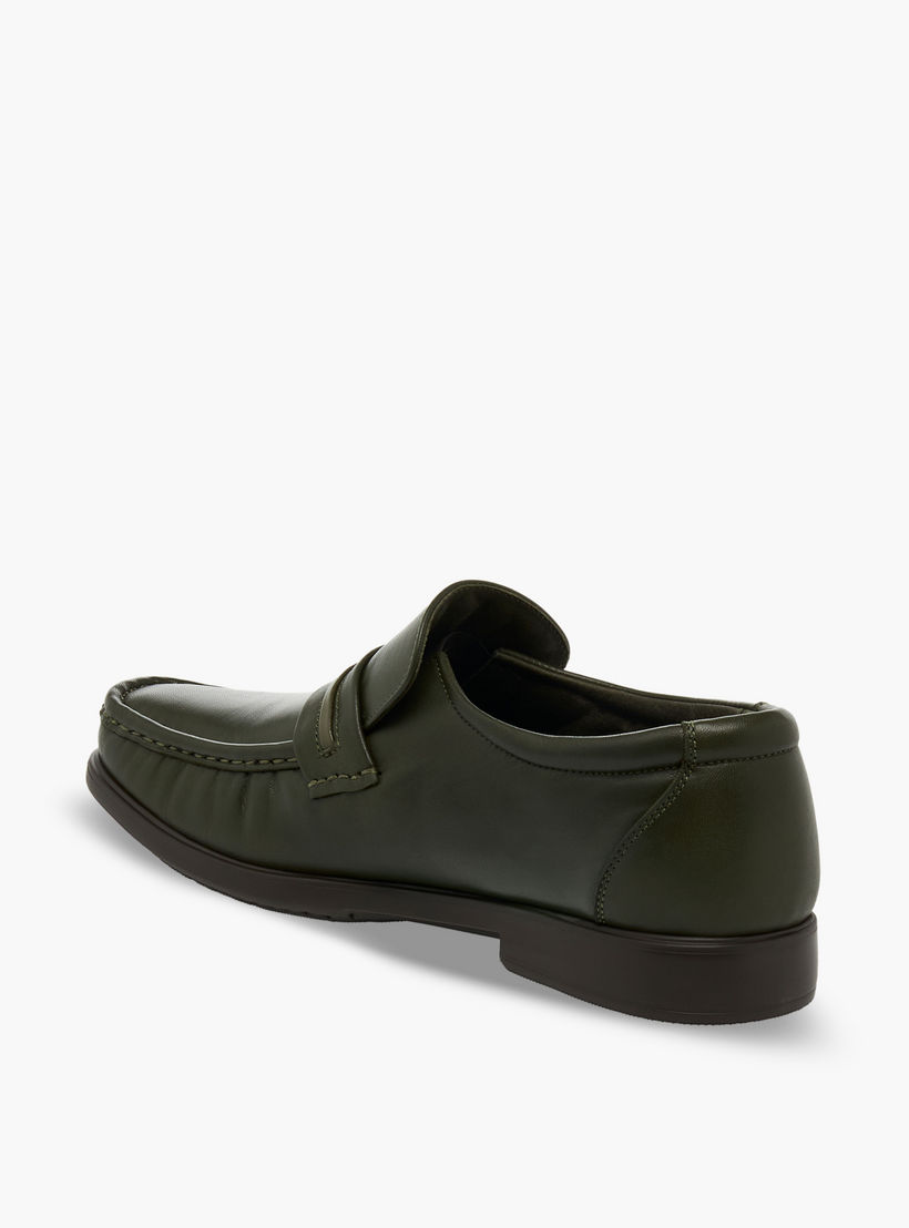 Pinosos Men Genuine Leather Slip-On Loafers-men-shoes-formalshoes-image-5