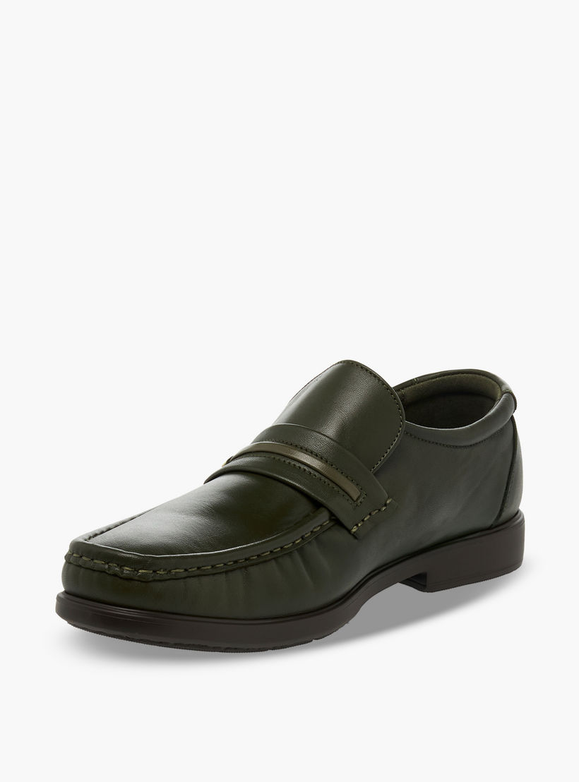Pinosos Men Genuine Leather Slip-On Loafers-men-shoes-formalshoes-image-6