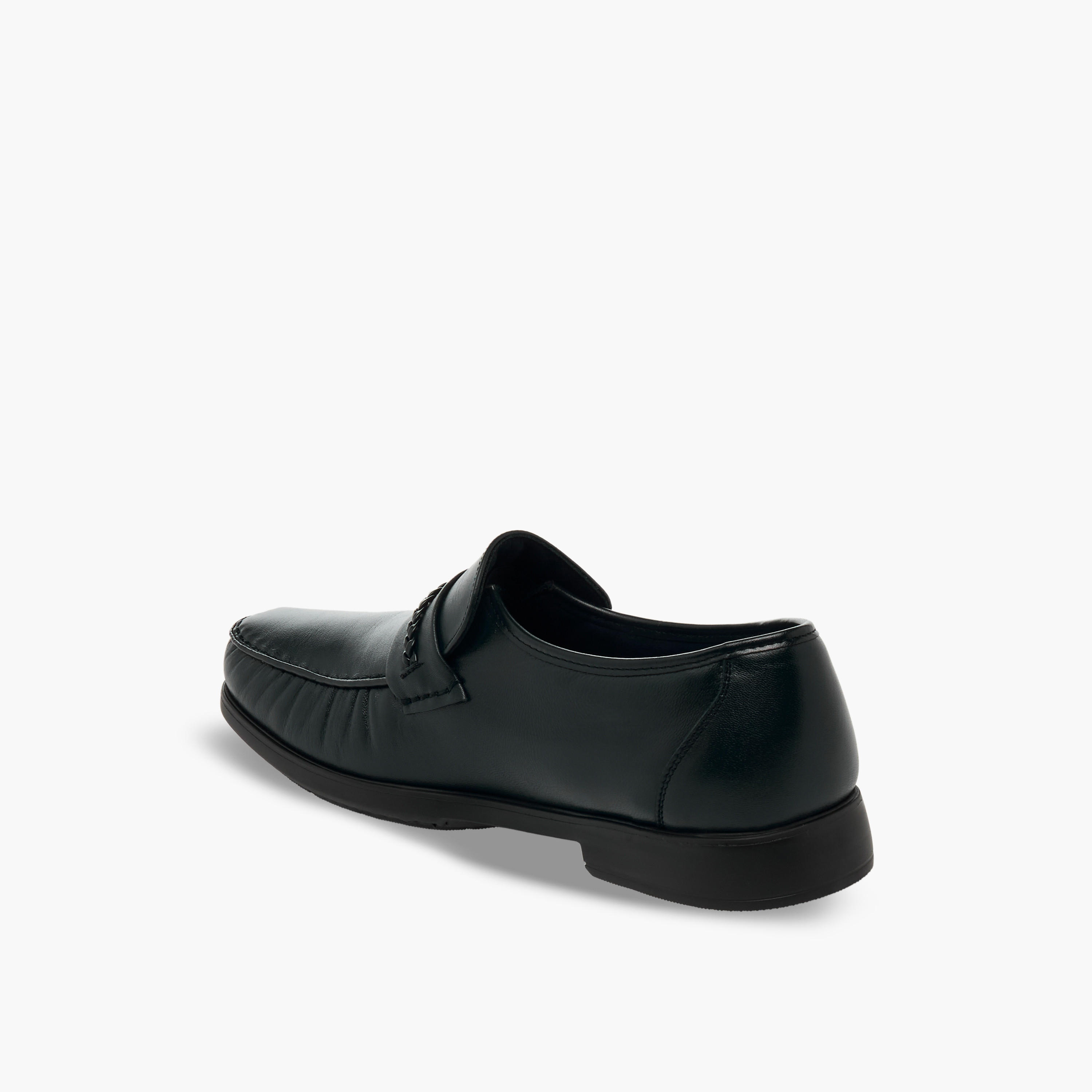 Pinosos Men Genuine Leather Slip-On Loafers-men-shoes-formalshoes-image-5