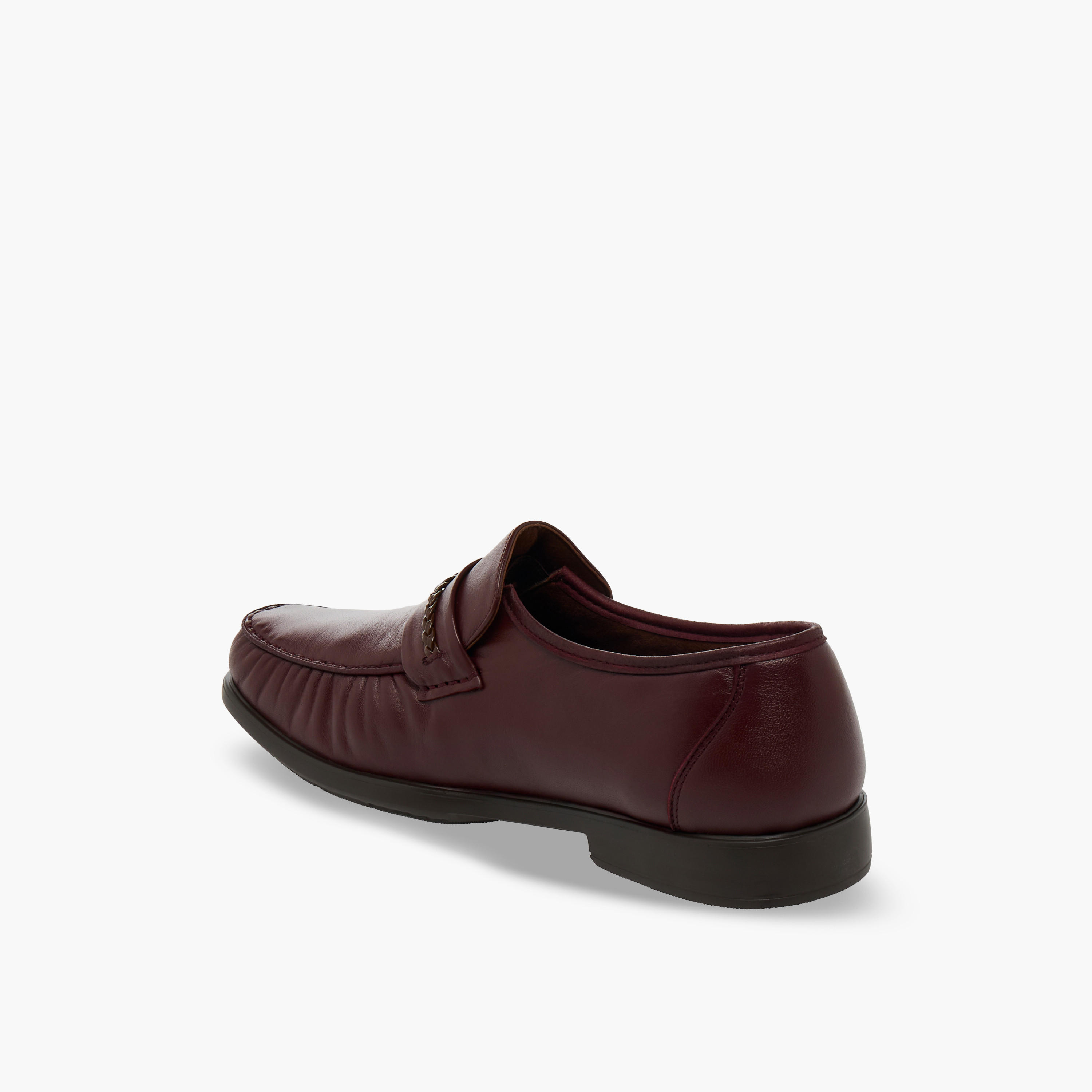 Pinosos Men Genuine Leather Slip-On Loafers-men-shoes-formalshoes-image-5