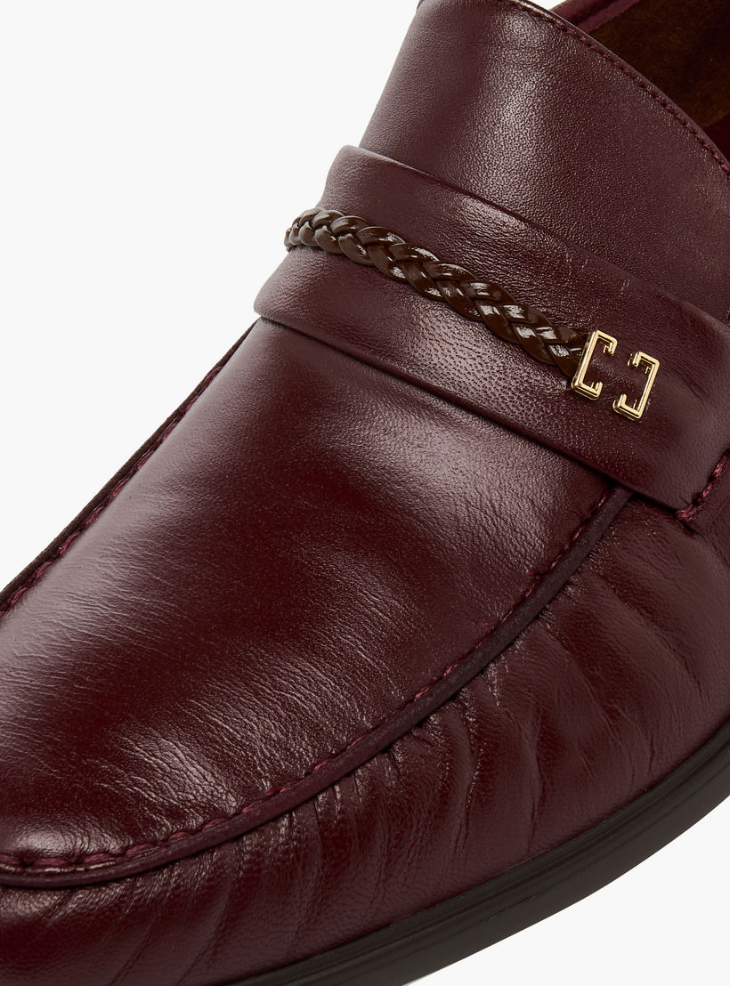 Pinosos Men Genuine Leather Slip-On Loafers-men-shoes-formalshoes-image-7