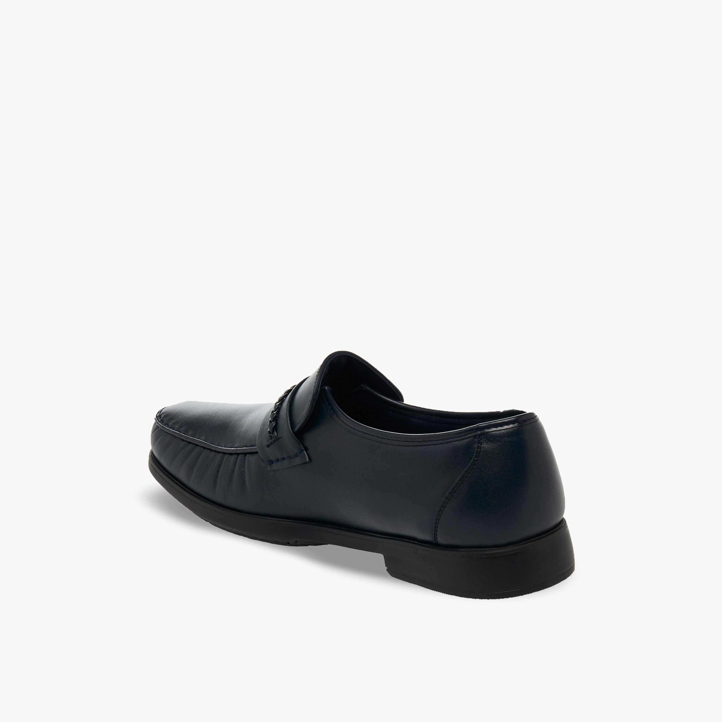 Pinosos Men Genuine Leather Slip-On Loafers-men-shoes-formalshoes-image-5
