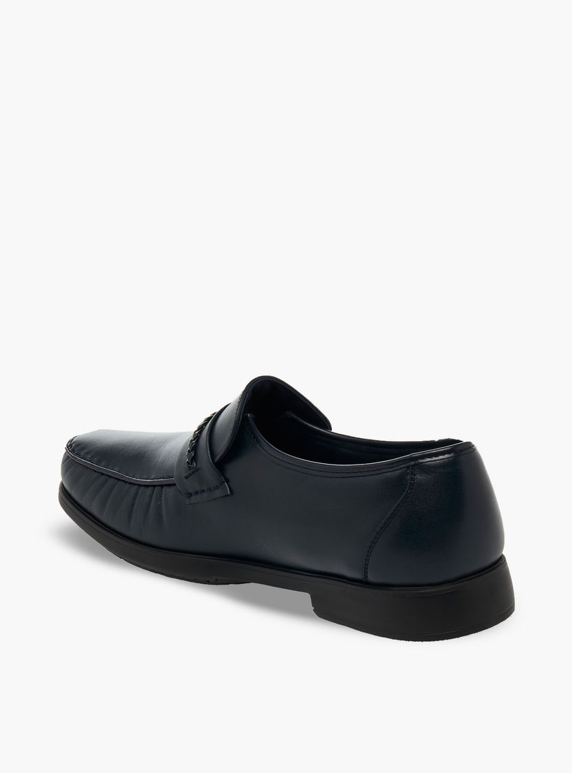 Pinosos Men Genuine Leather Slip-On Loafers-men-shoes-formalshoes-image-5