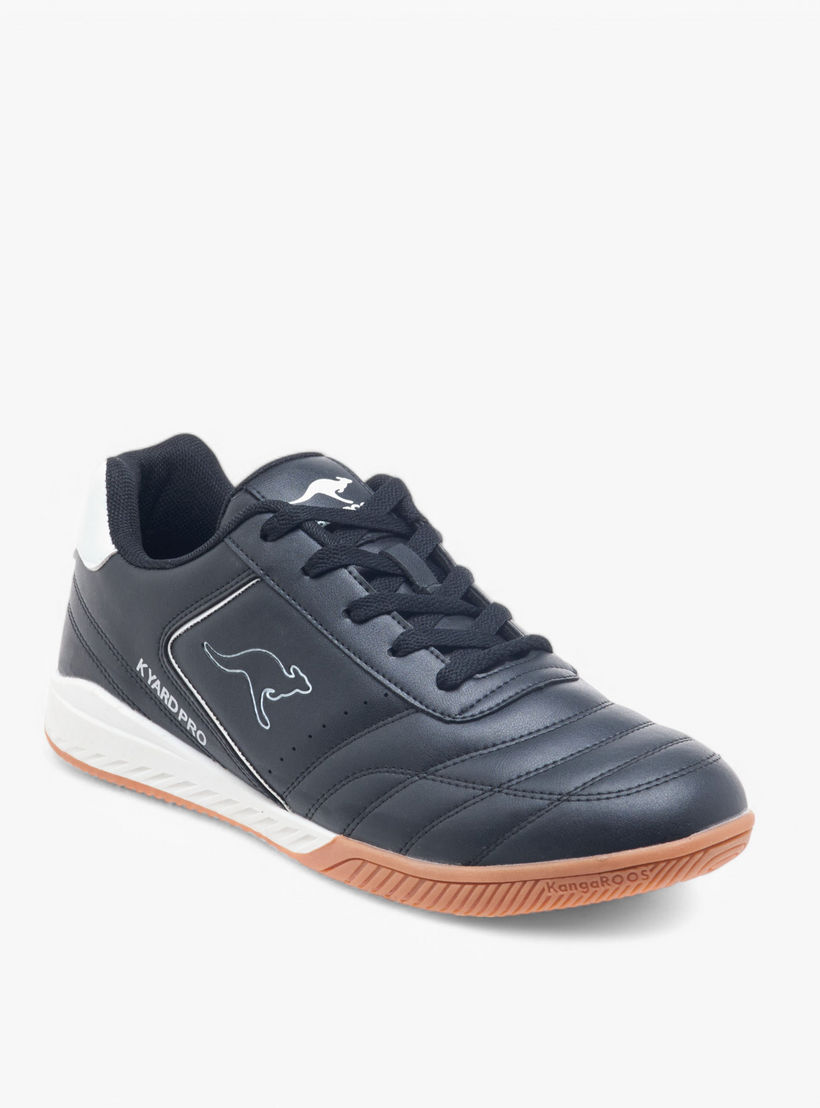 KangaROOS Women's Logo Detail Sneakers with Lace-Up Closure-women-shoes-sneakers-image-2