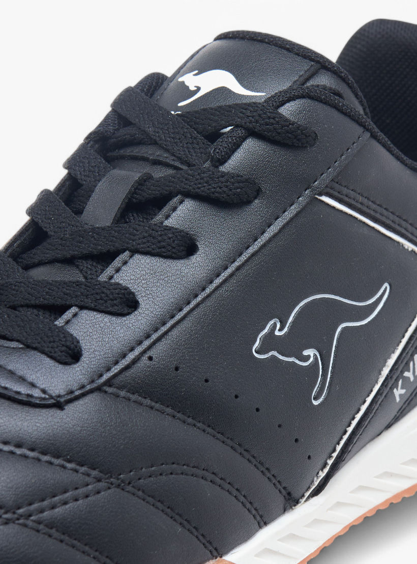 KangaROOS Women's Logo Detail Sneakers with Lace-Up Closure-women-shoes-sneakers-image-4