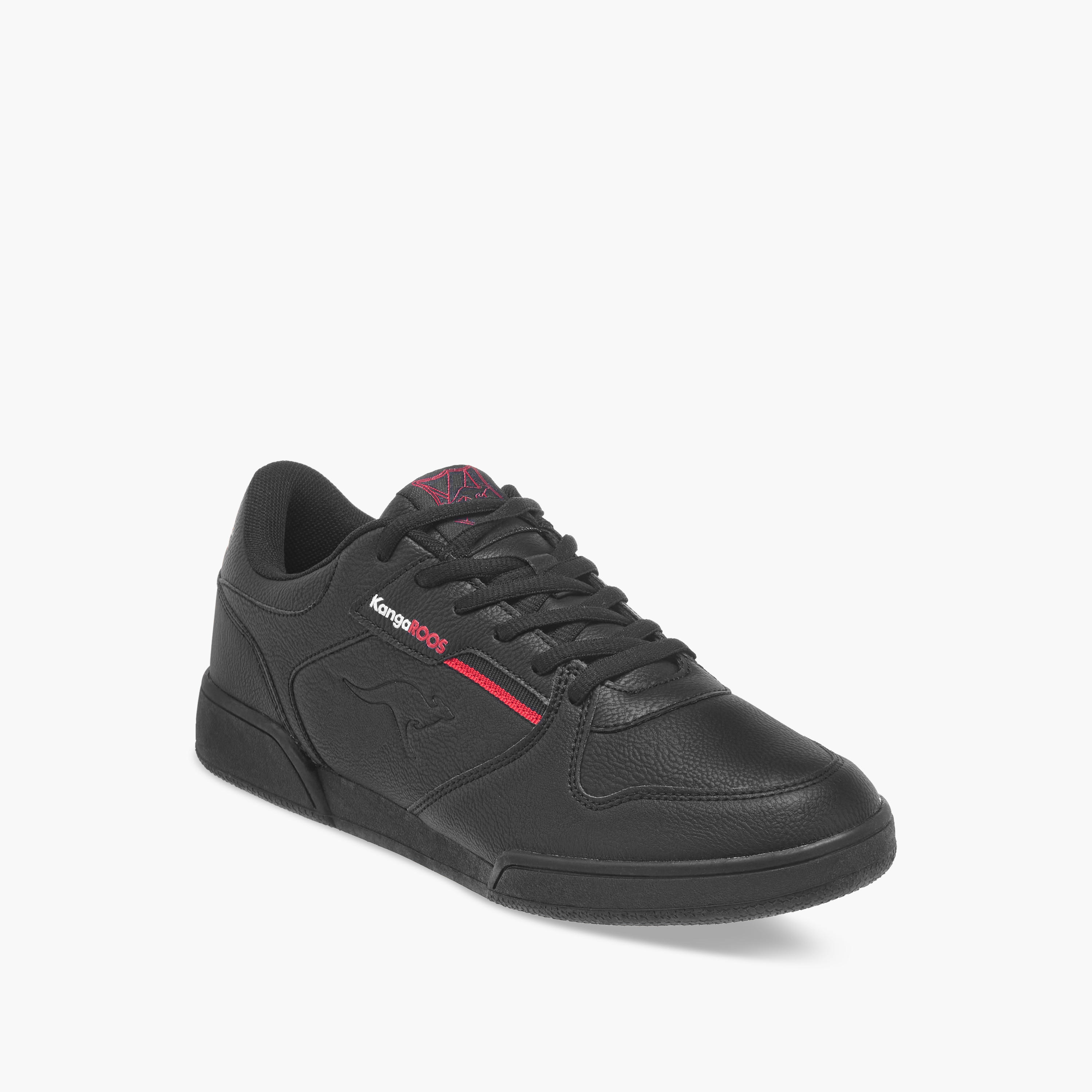 حذاء سنيكرز برباط وتفاصيل شعار للنساء من كانجاروس-women-shoes-sneakers-image-2