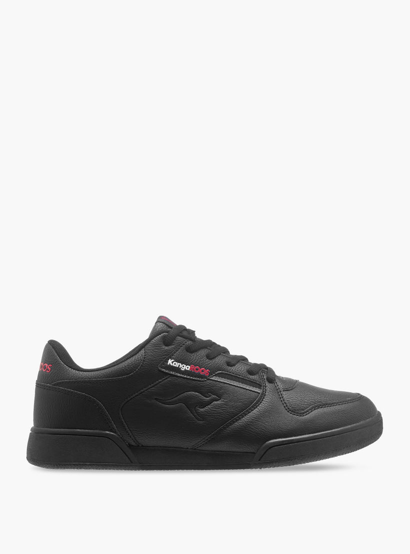 حذاء سنيكرز برباط وتفاصيل شعار للنساء من كانجاروس-women-shoes-sneakers-image-3