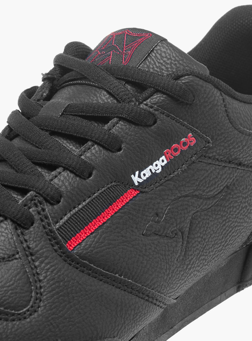 حذاء سنيكرز برباط وتفاصيل شعار للنساء من كانجاروس-women-shoes-sneakers-image-4