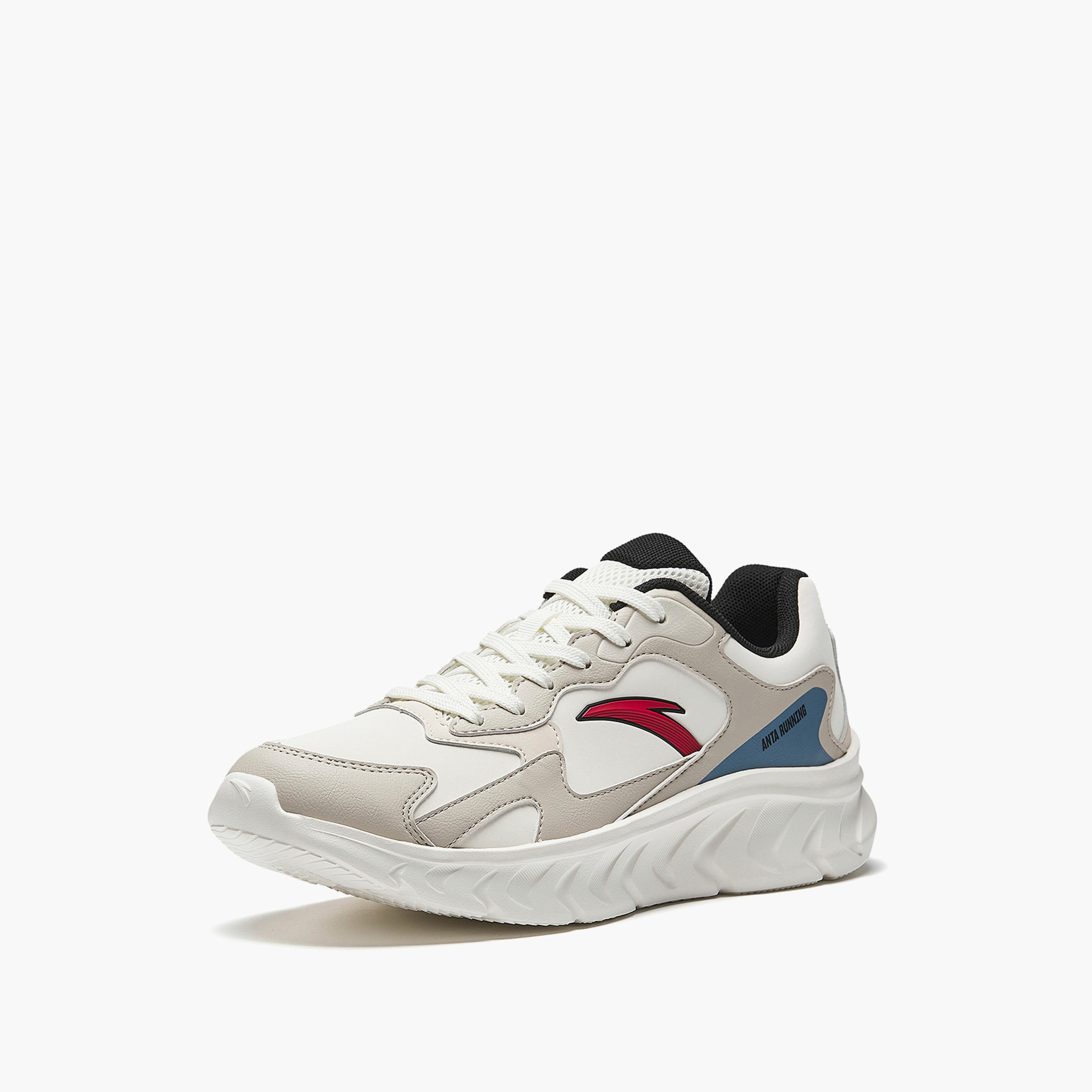 حذاء سنيكرز طول الكاحل برباط إغلاق للرجال من أنتا - ستار كلاود-sports-men-shoes-image-1