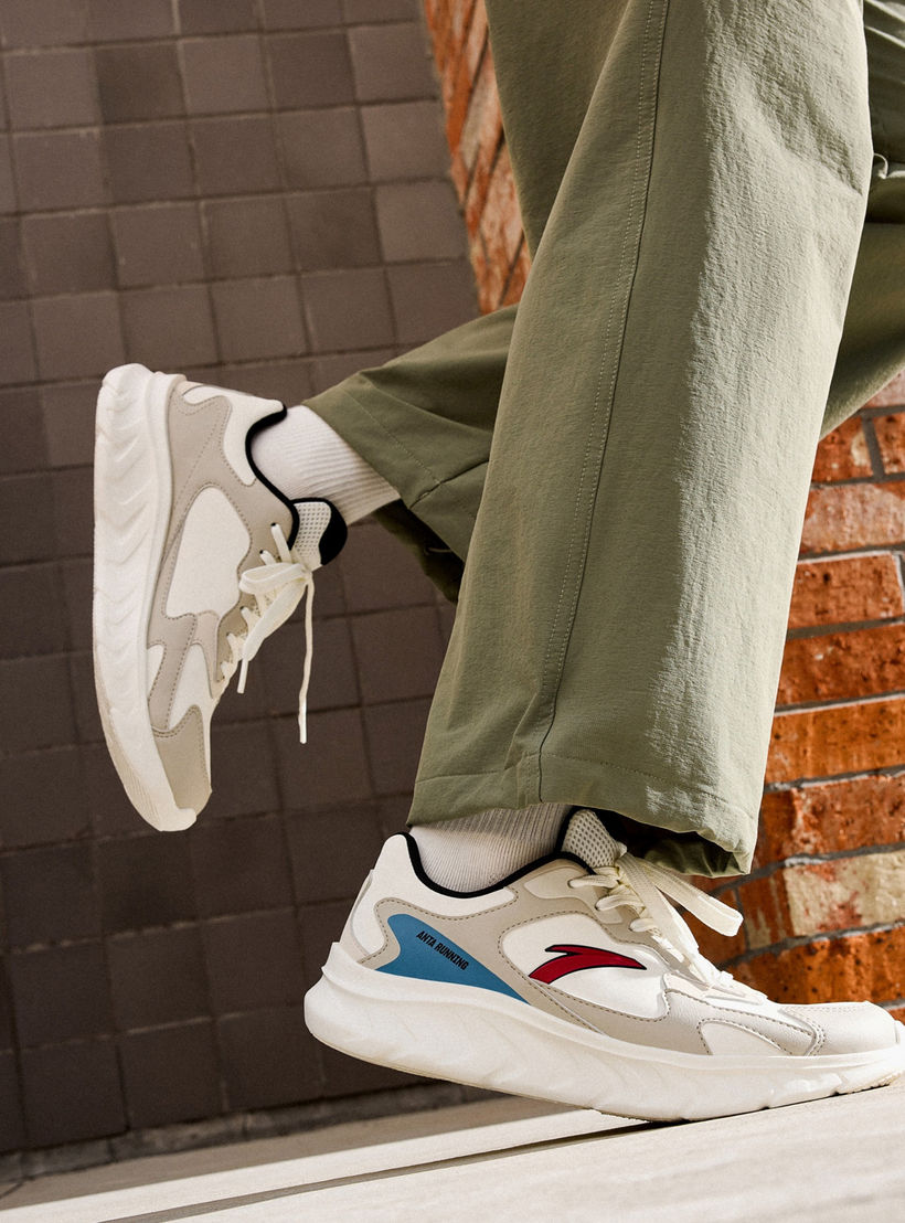 حذاء سنيكرز طول الكاحل برباط إغلاق للرجال من أنتا - ستار كلاود-sports-men-shoes-image-2